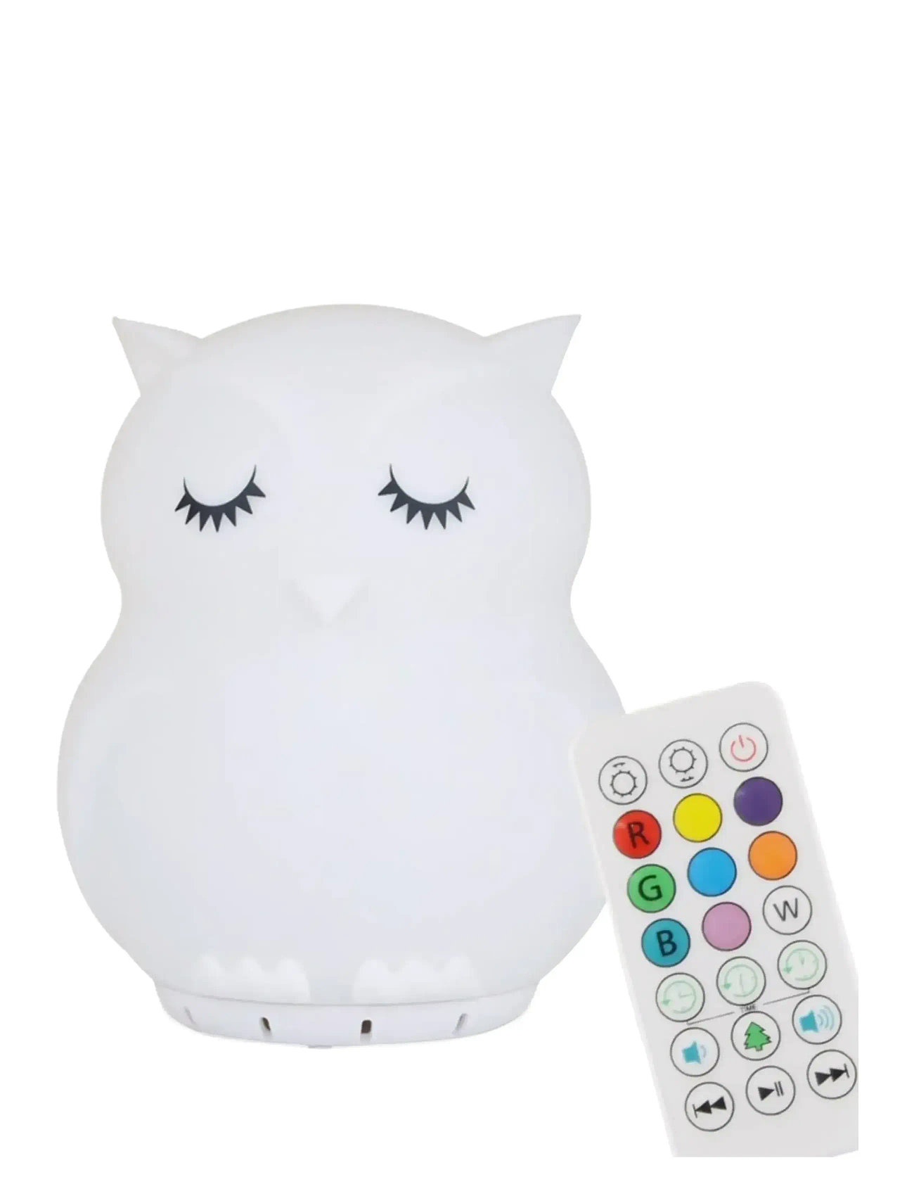 NiteLite Nitelite Bluetooth Owl, One Size, White, Belysning > Natlamper, Børn