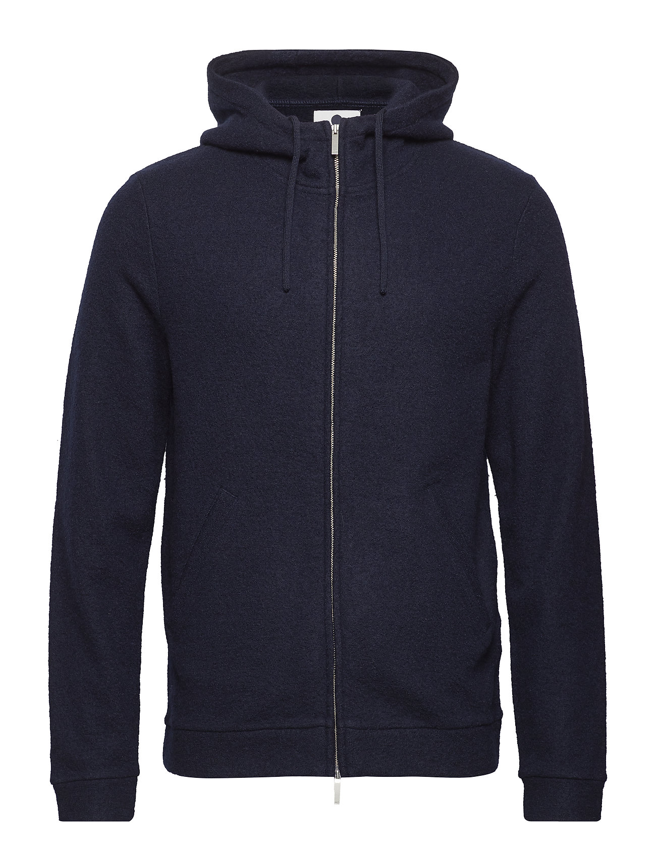 Boiled Wool Hoodie 6288 Trui Blauw Nn07 nn07 kopen in de aanbieding