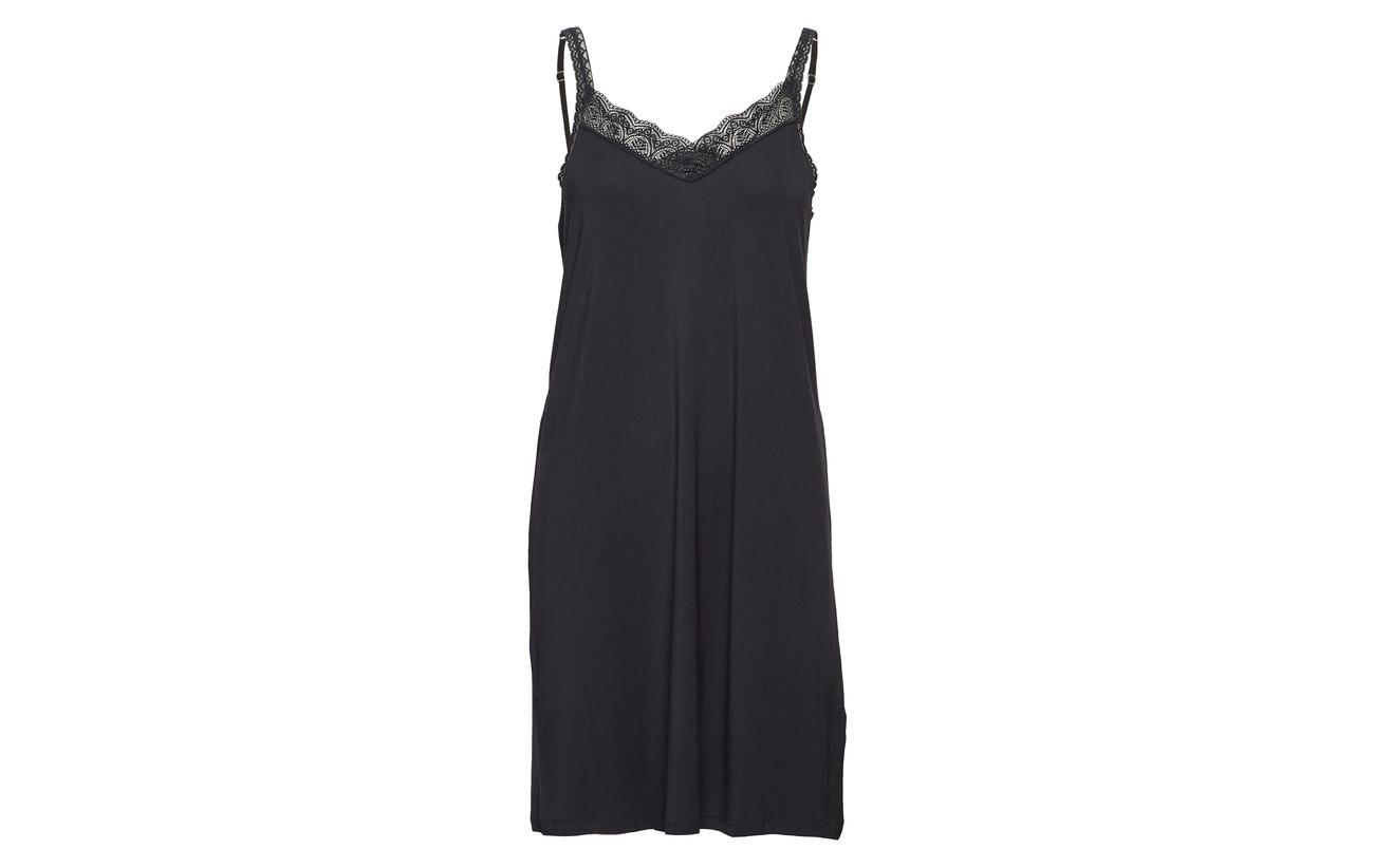 5 Elastane 95 Black Dress Viscose Noa Strap wzqHRXcf