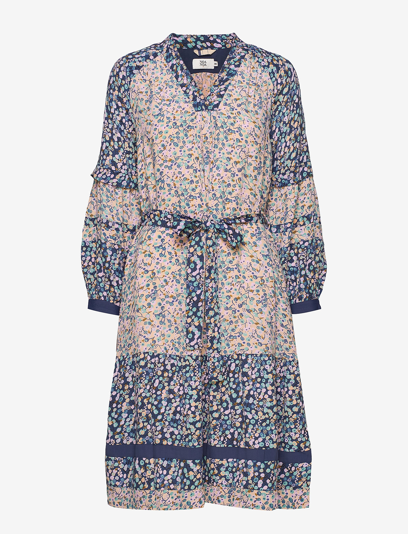 Dress Long Sleeve (Print Purple) (780 kr) Noa Noa purple dynejakke | Noa Noa | Vinterjakker | Miinto.no