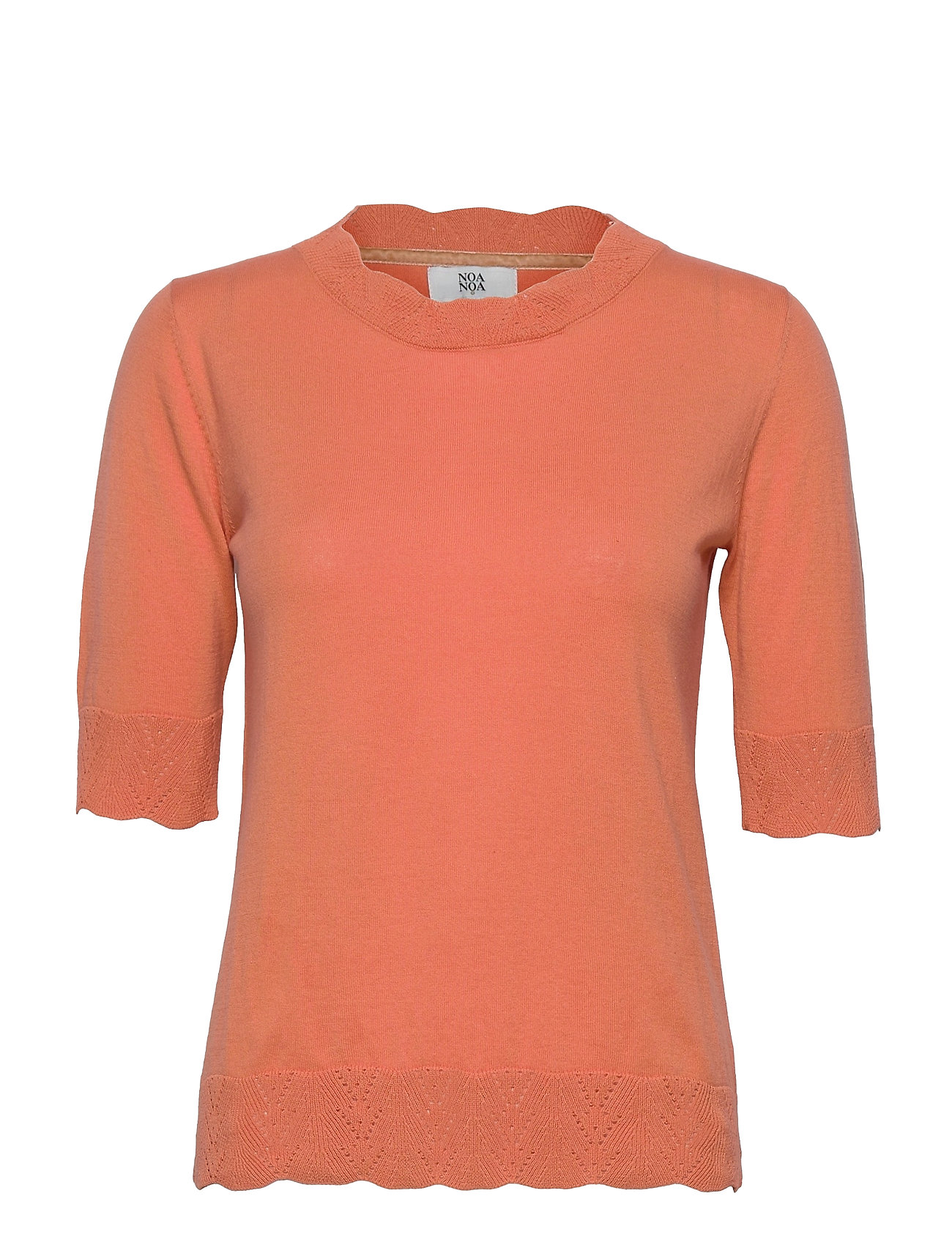 Pullover T-shirts & Tops Knitted T-shirts/tops Oranssi Noa Noa