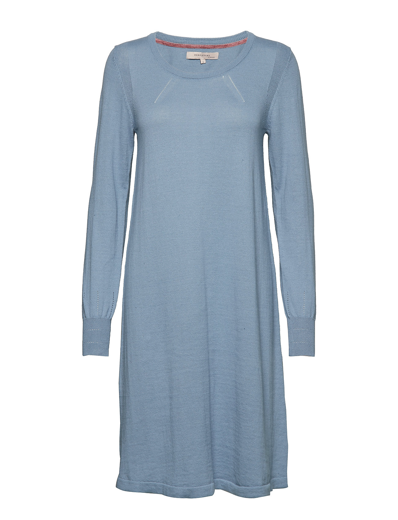 Dress Long Sleeve Korte Jurk Blauw Noa noa noa kopen in de aanbieding