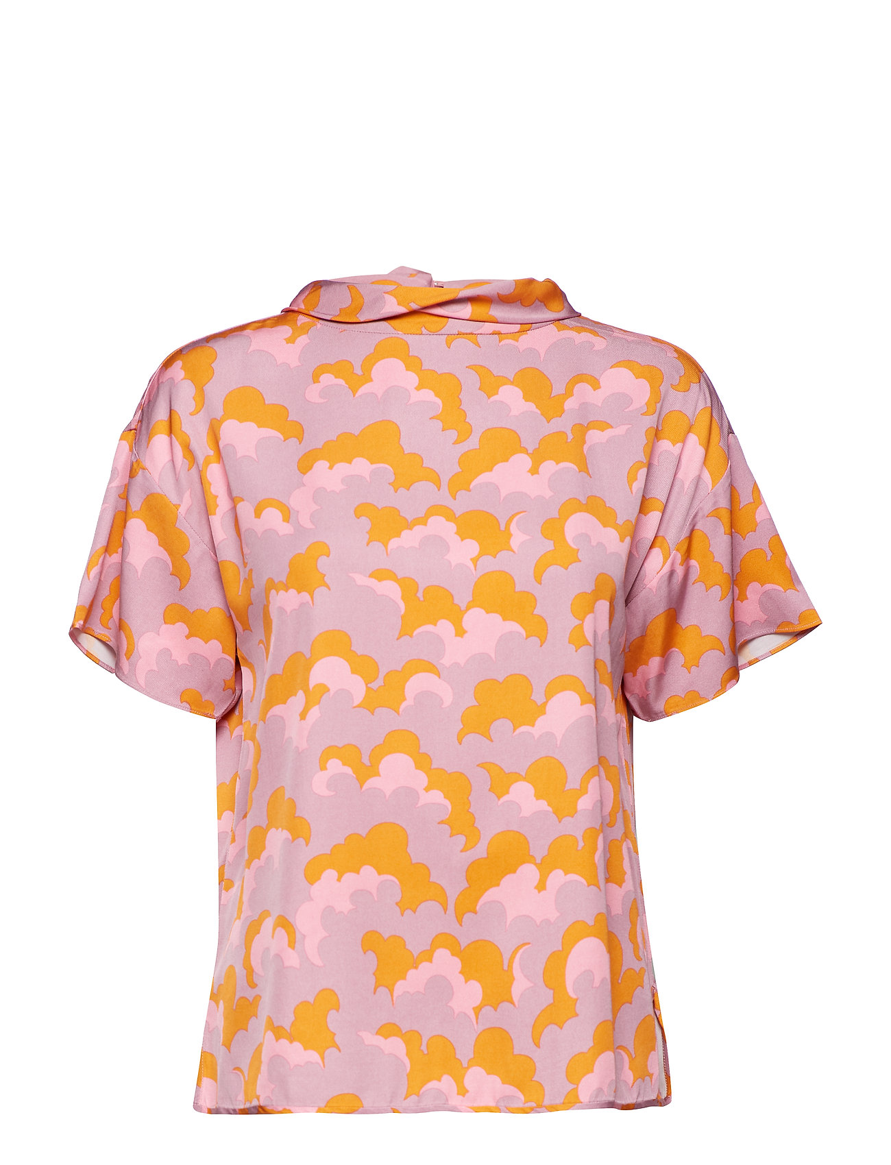 Blouse Korte Mouwen Oranje Noa noa noa kopen in de aanbieding Blouse Korte Mouwen Oranje Noa noa noa kopen in de aanbieding