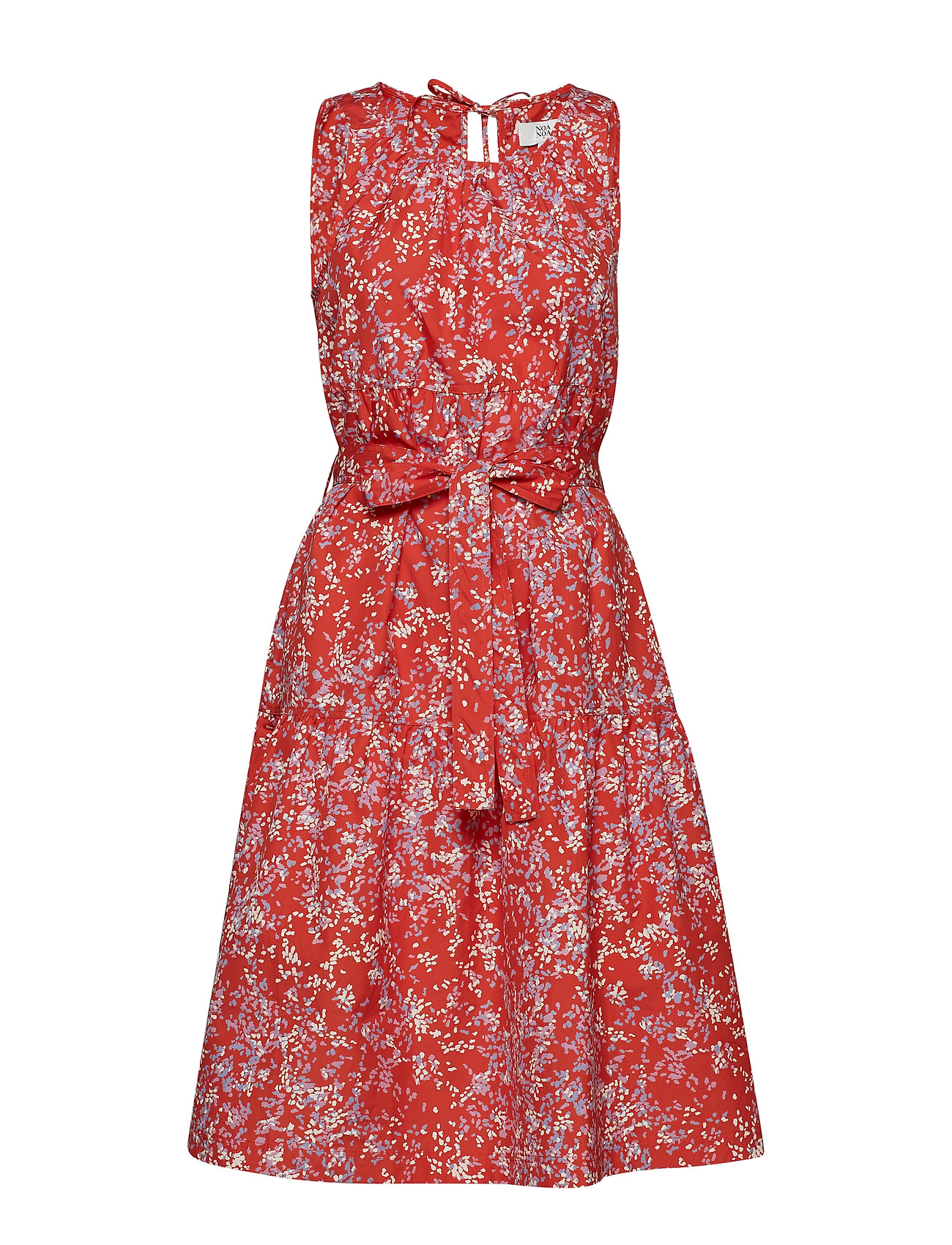 Dress Short Sleeve Jurk Knielengte Rood Noa noa noa kopen in de aanbieding