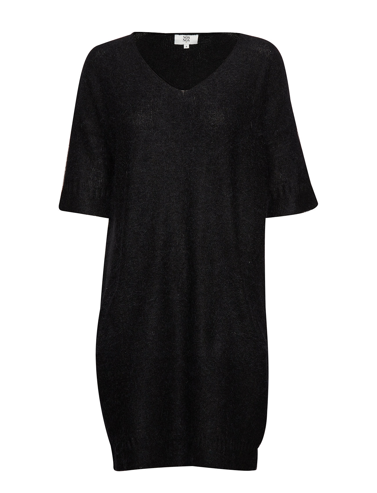 Dress Short Sleeve Korte Jurk Zwart Noa noa noa kopen in de aanbieding