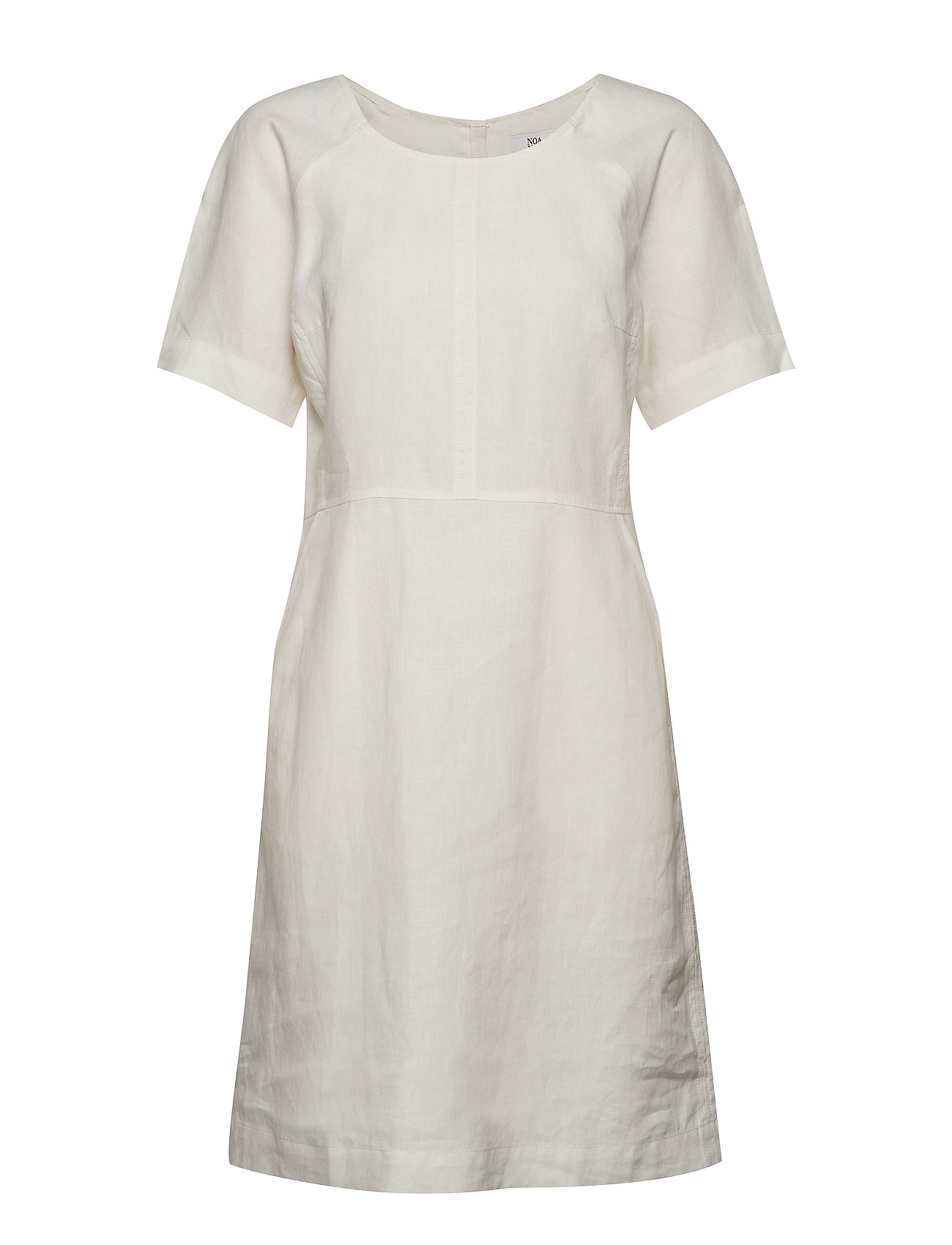 Dress Short Sleeve Korte Jurk Wit Noa noa noa kopen in de aanbieding