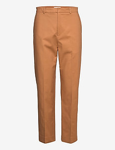 Trousers - bukser med lige ben - brown sugar