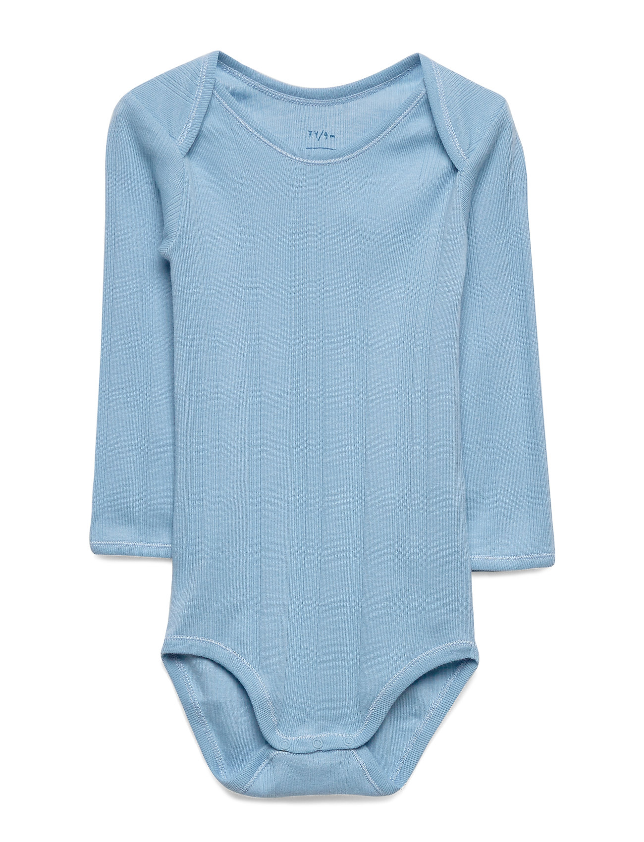 Noa Miniature Baby Body Bodies Long-sleeved Blå [Color: DUSK BLUE ][Sex: Kids ][Sizes: 50 ]