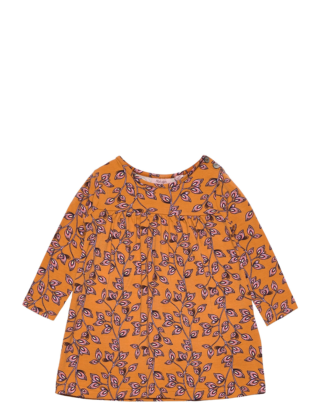 Multifarvet Noa Noa Dress Long Sleeve Kjole Orange Noa Noa Miniature kjoler for børn - Pashion.dk