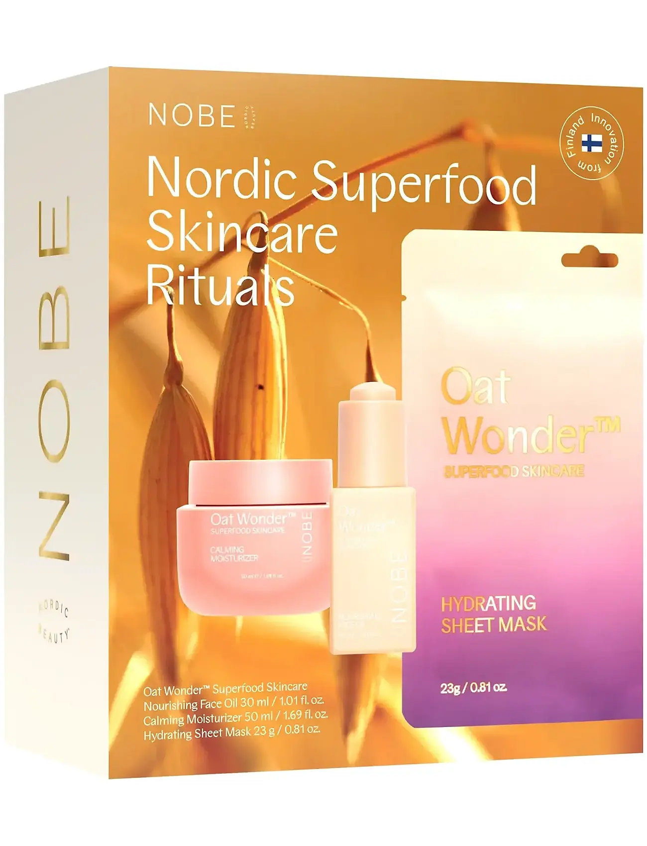 NOBE Nordic Superfood Skincare Rituals, One Size, Nude, Masker > Sheetmask, Dame