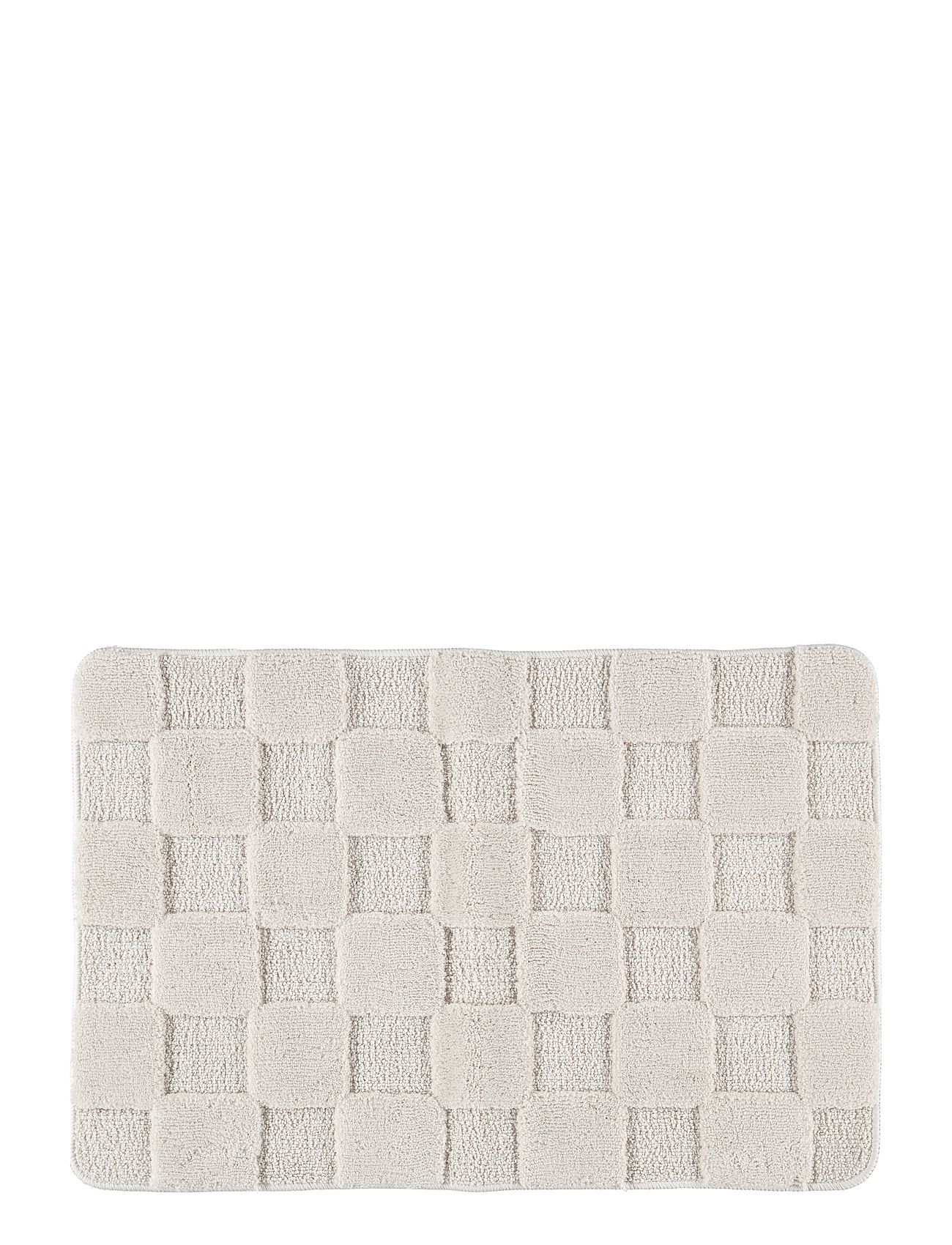 Noble House Bath Mat Check Beige