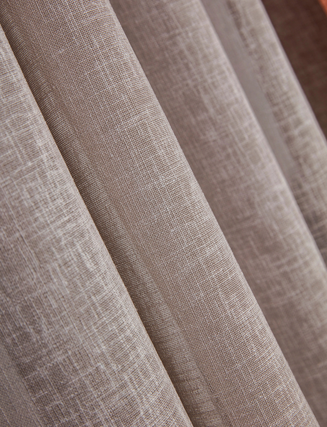 Noble House Curtain Mira, 130X250 cm, Beige, Gardiner > Lange Gardiner, Unisex