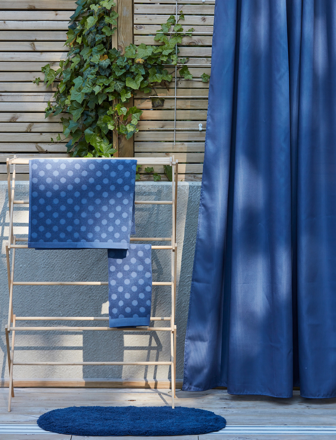 Noble House Shower Curtain Stripe, 180X200 cm x 2.3, Green, Tekstiler Til Badeværelset > Bruseforhæng, Unisex