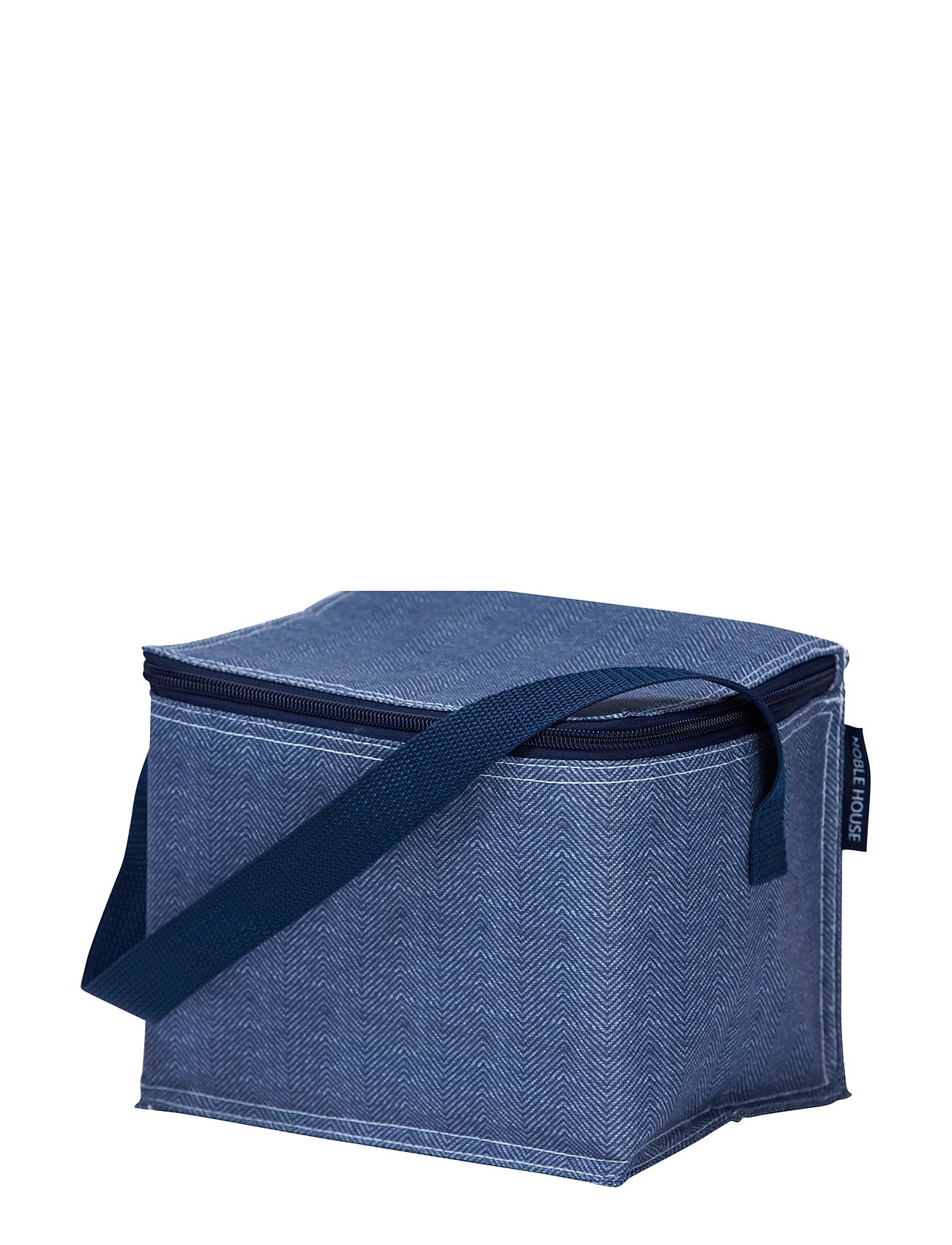 Cooler Bag Small, Dotty 20X15X15 Cm Home Outdoor Environment Cooling Bags & Picnic Baskets Blue Noble House