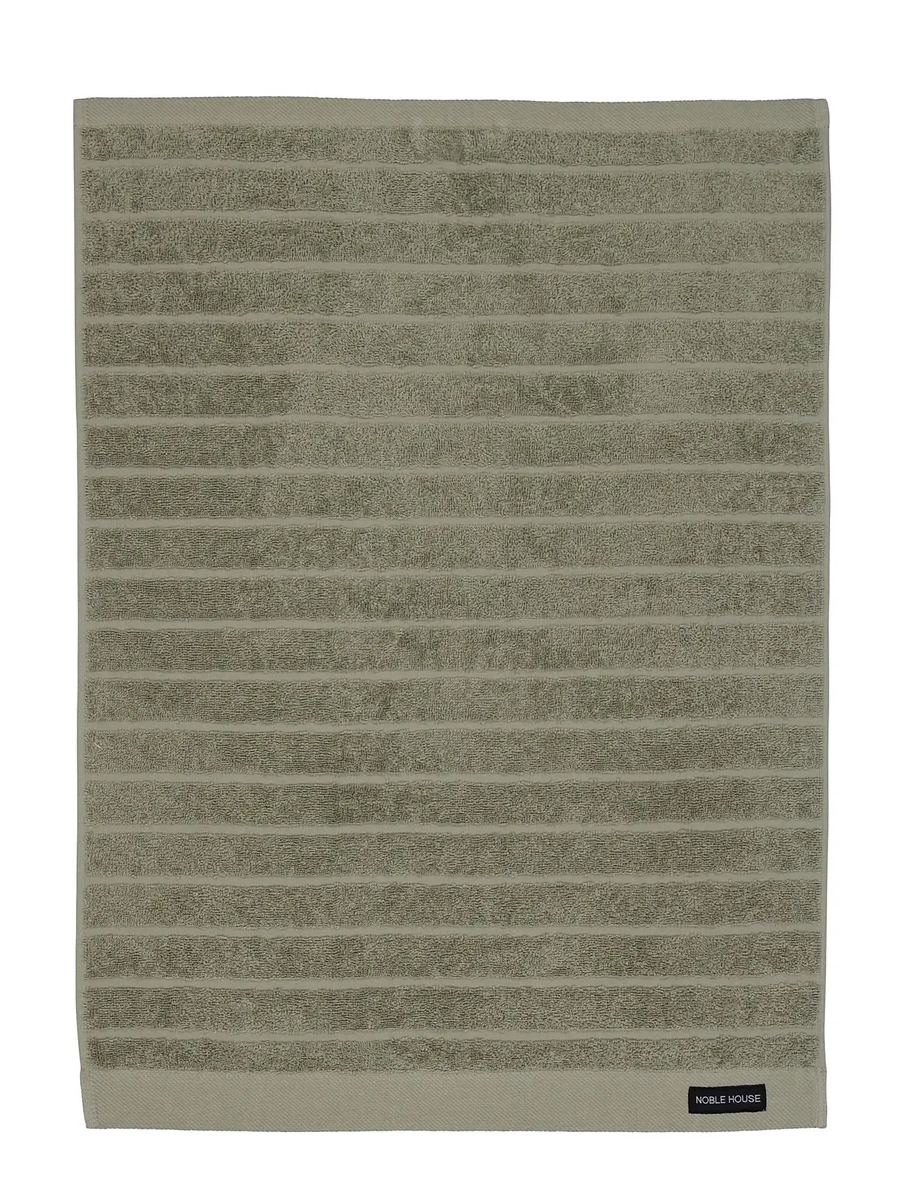 NOBLE HOUSE Terry Handtuch Novalie Stripe Khaki - 50X70CM - Unisex