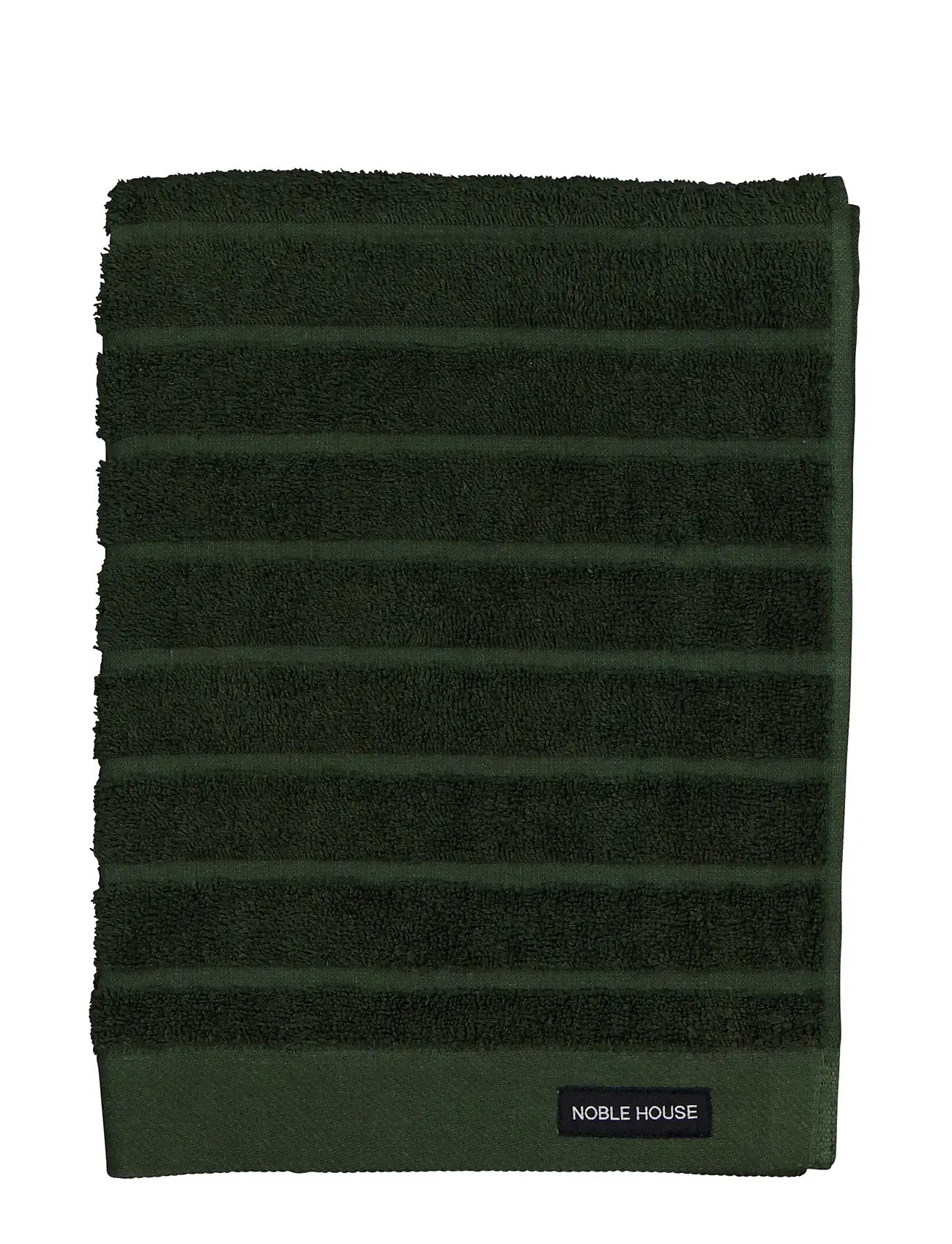 NOBLE HOUSE Terry Handtuch Novalie Stripe Grün - 70X130CM - Unisex