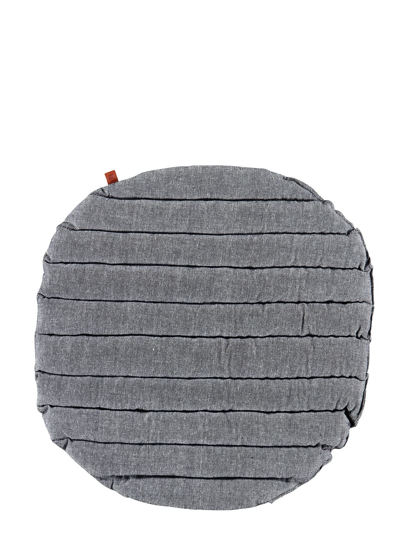 Chair Pad Round Black Noble House