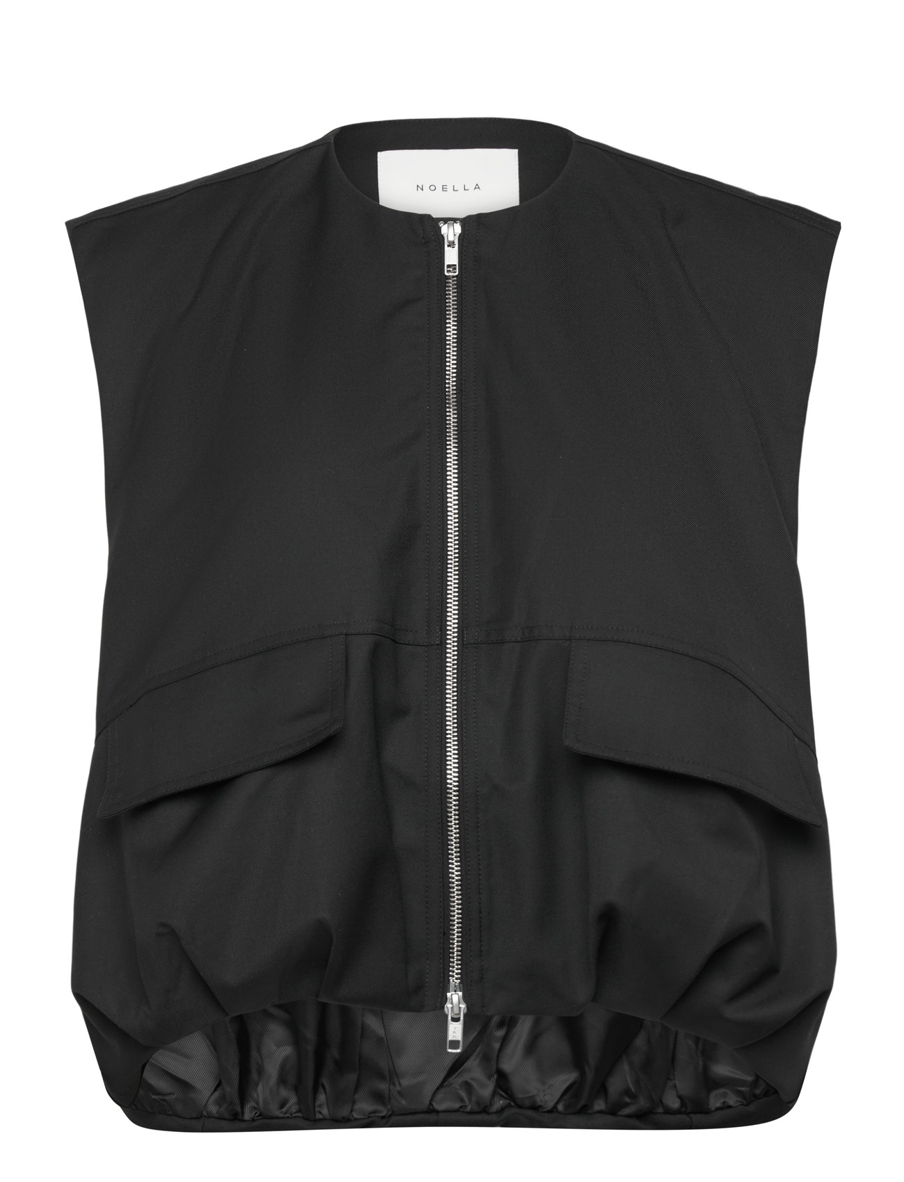 Noella N-Melany Vest, XS, Black, Veste > Strikkede Veste, Dame