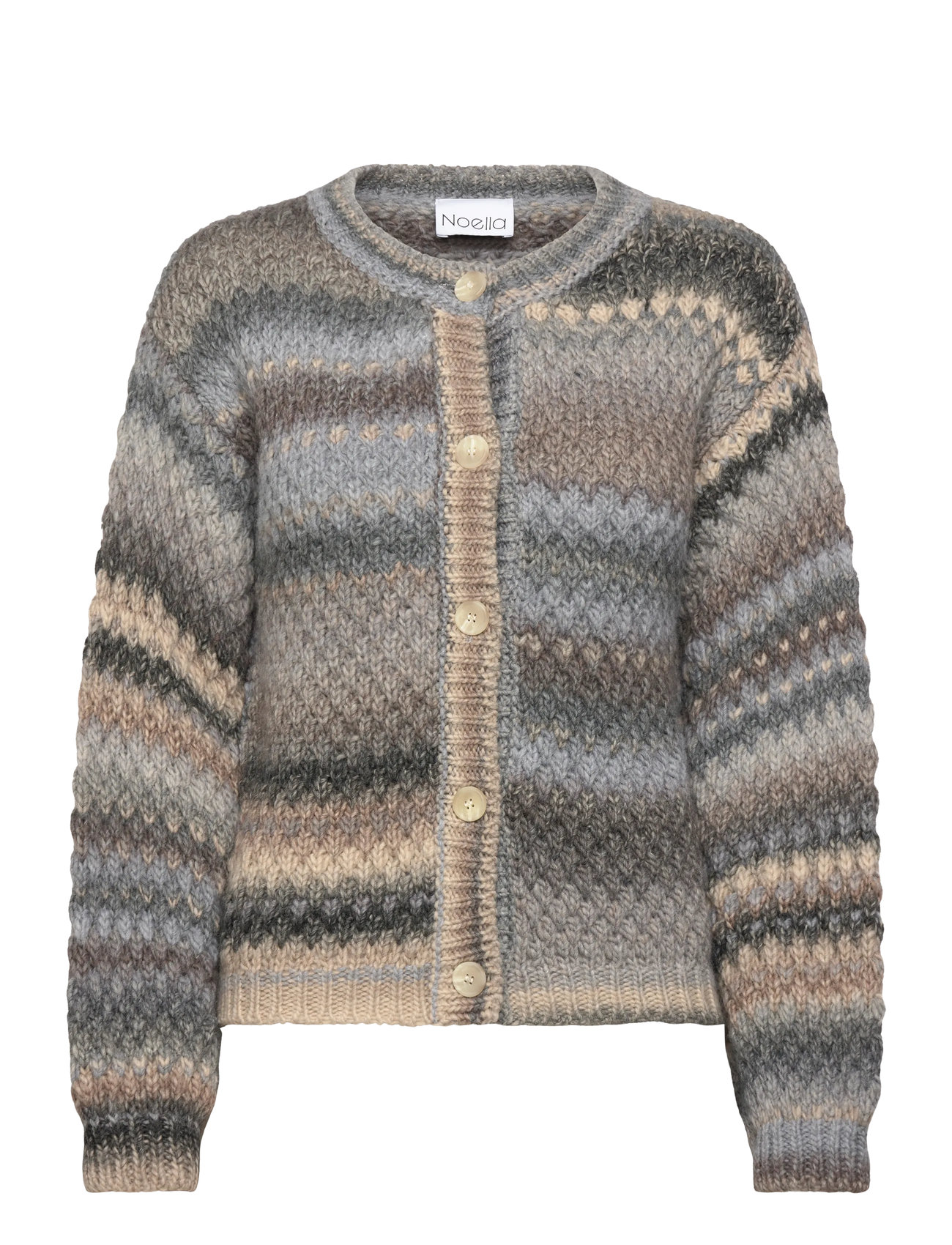 NOELLA Kae Knit Cardigan Grau - L/XL - Damen