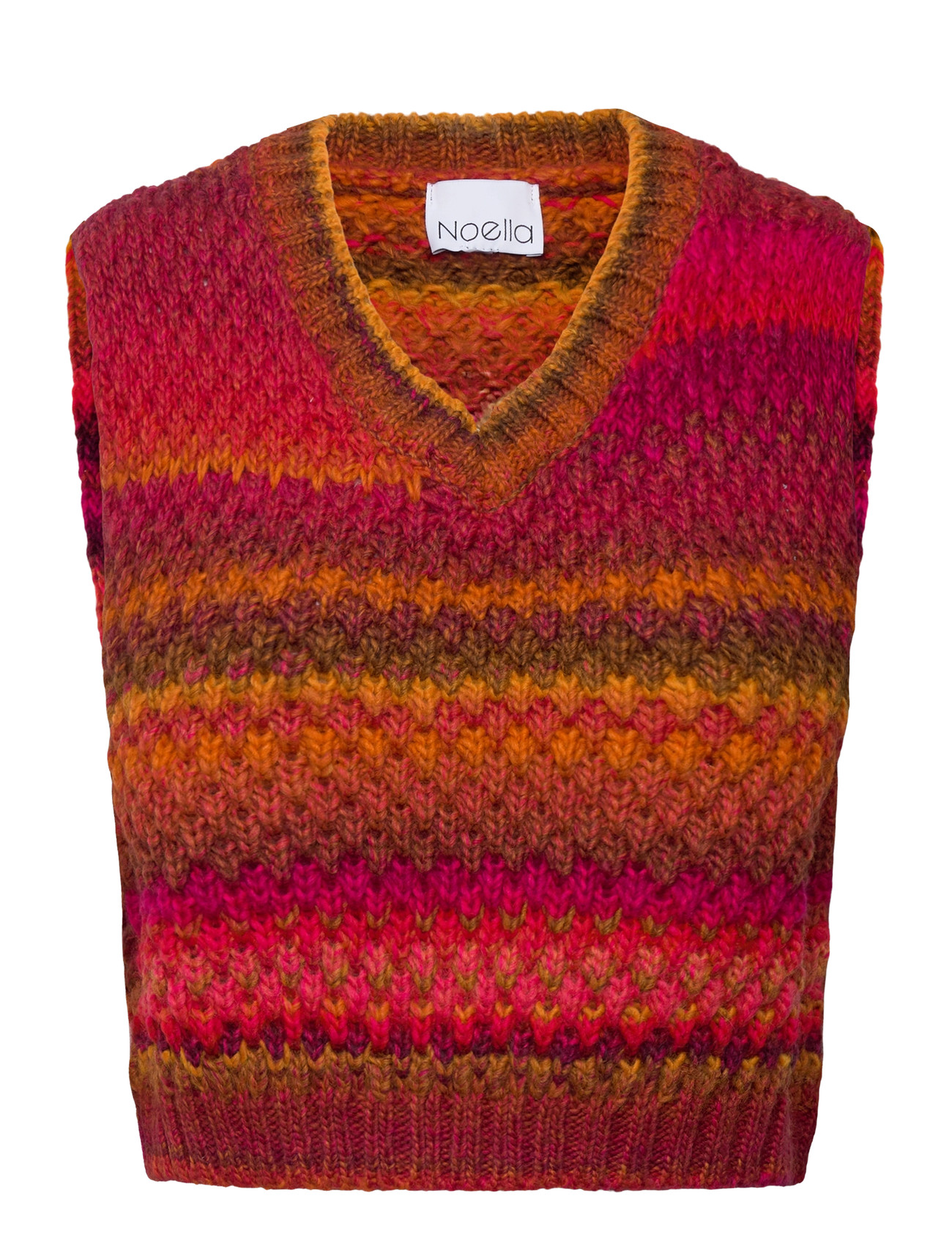 NOELLA Gio Knit Vest Patterned - M/L - Damen