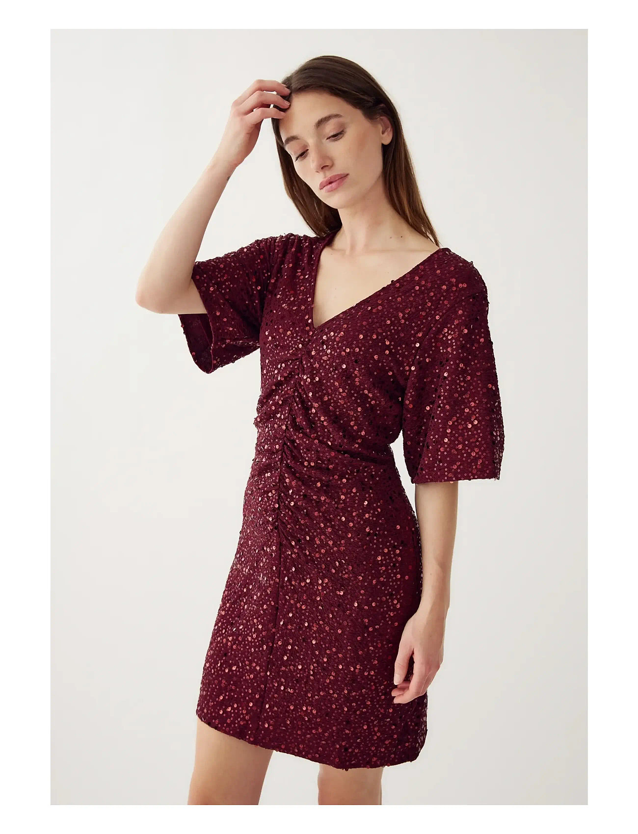 NOELLA Soli Kleid Burgundy - M - Damen