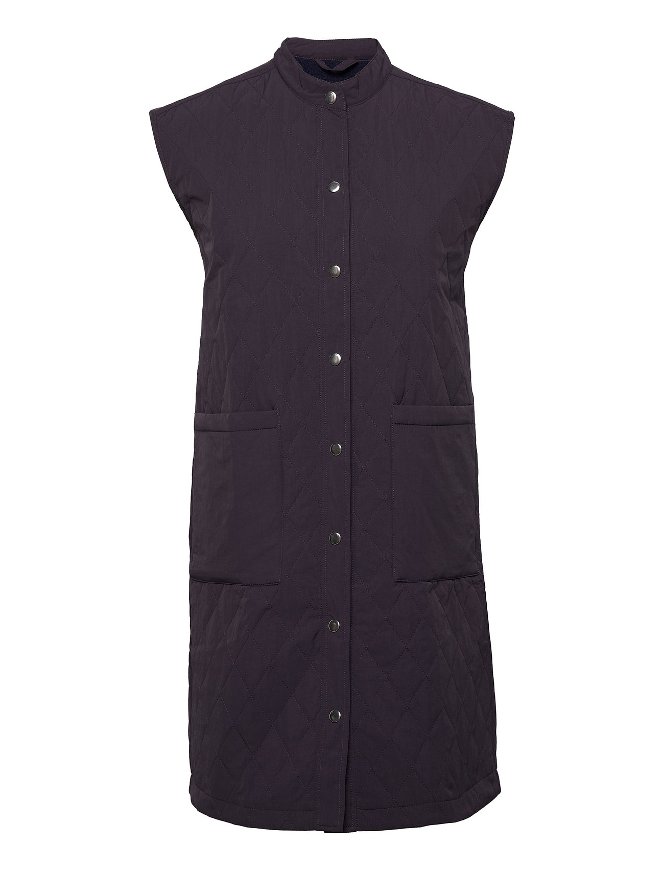 Aia Quilted Waistcoat Black Noella