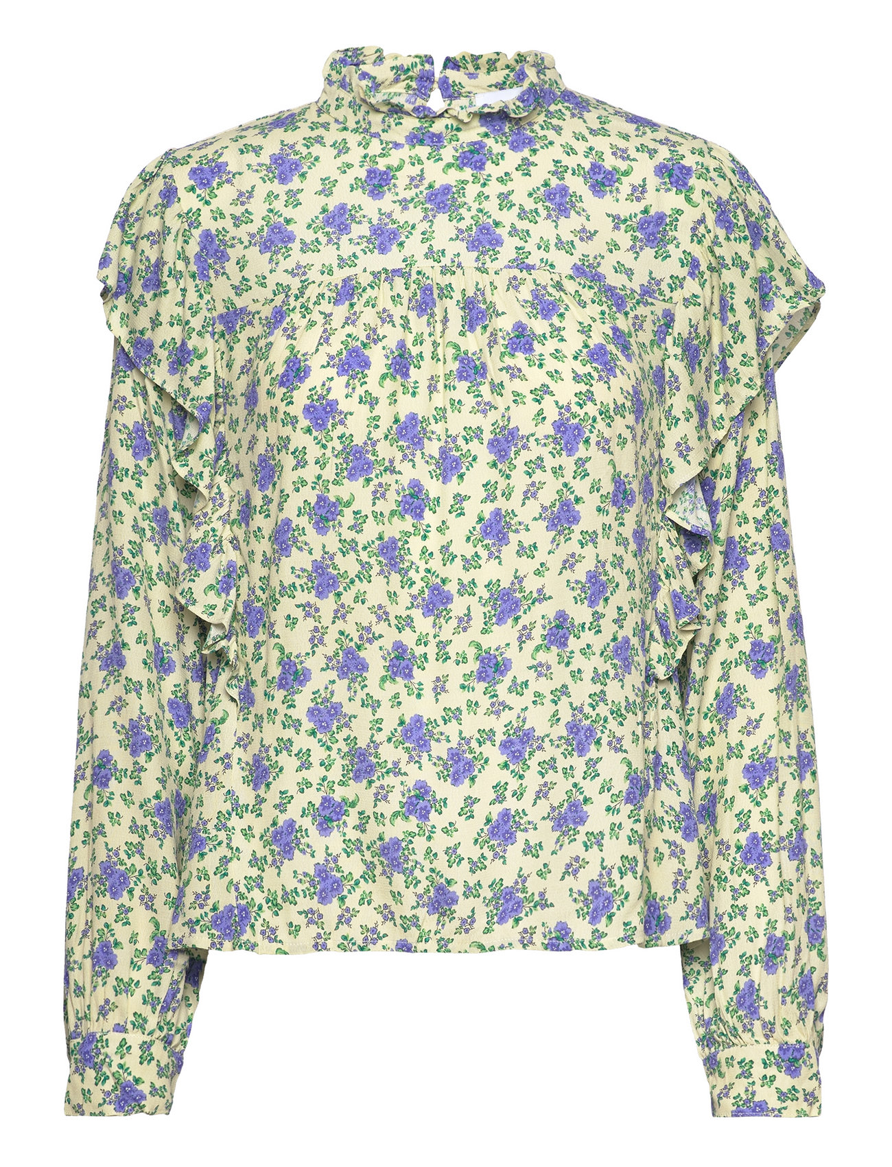 Line Blouse Viscose Patterned Noella