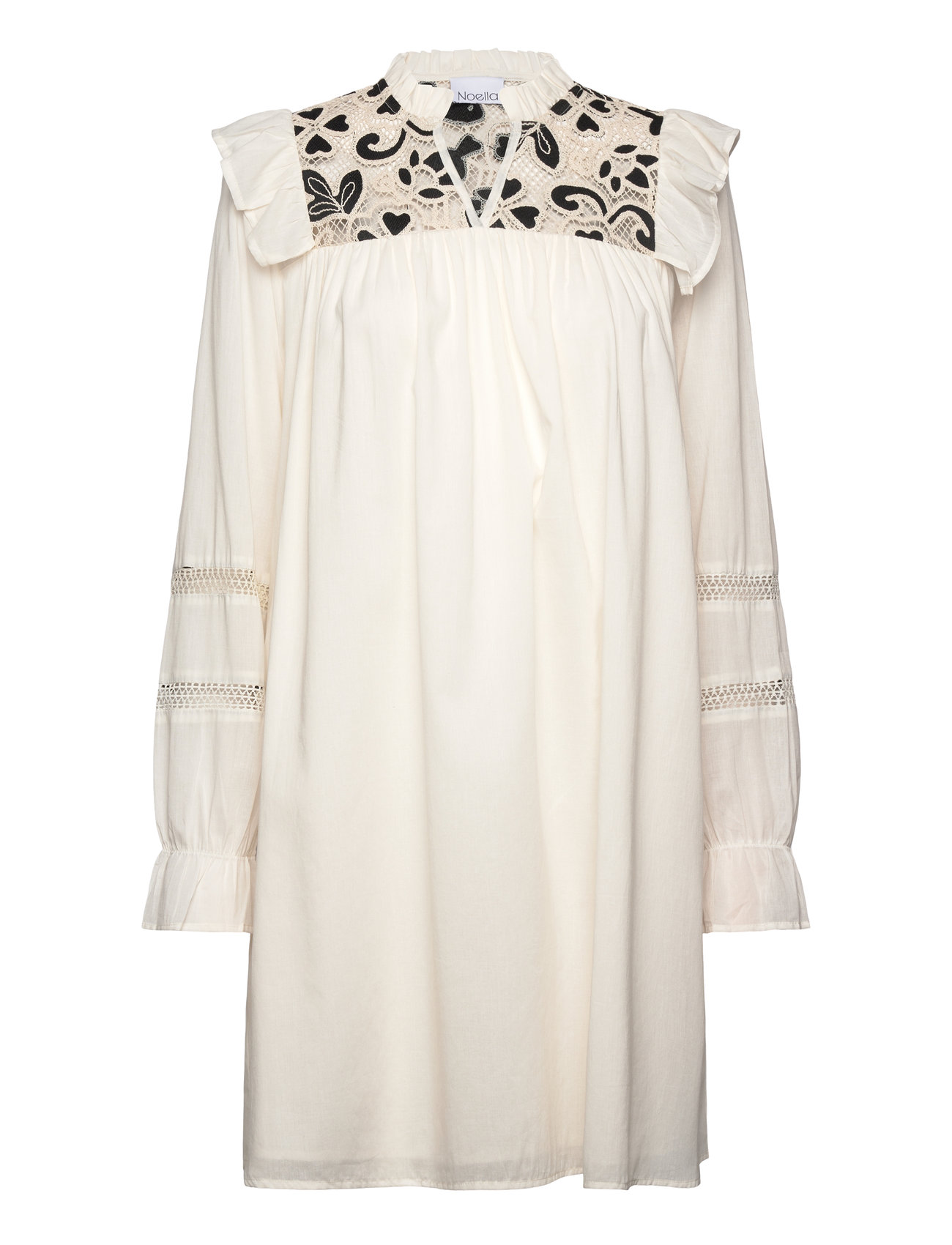 NOELLA Samo Kleid Weiß - M - Damen