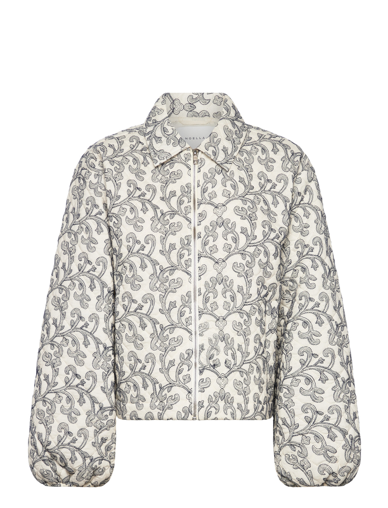Noella N-Mariam Jacket, L, Cream, Jakker > Vatteret Jakke, Dame