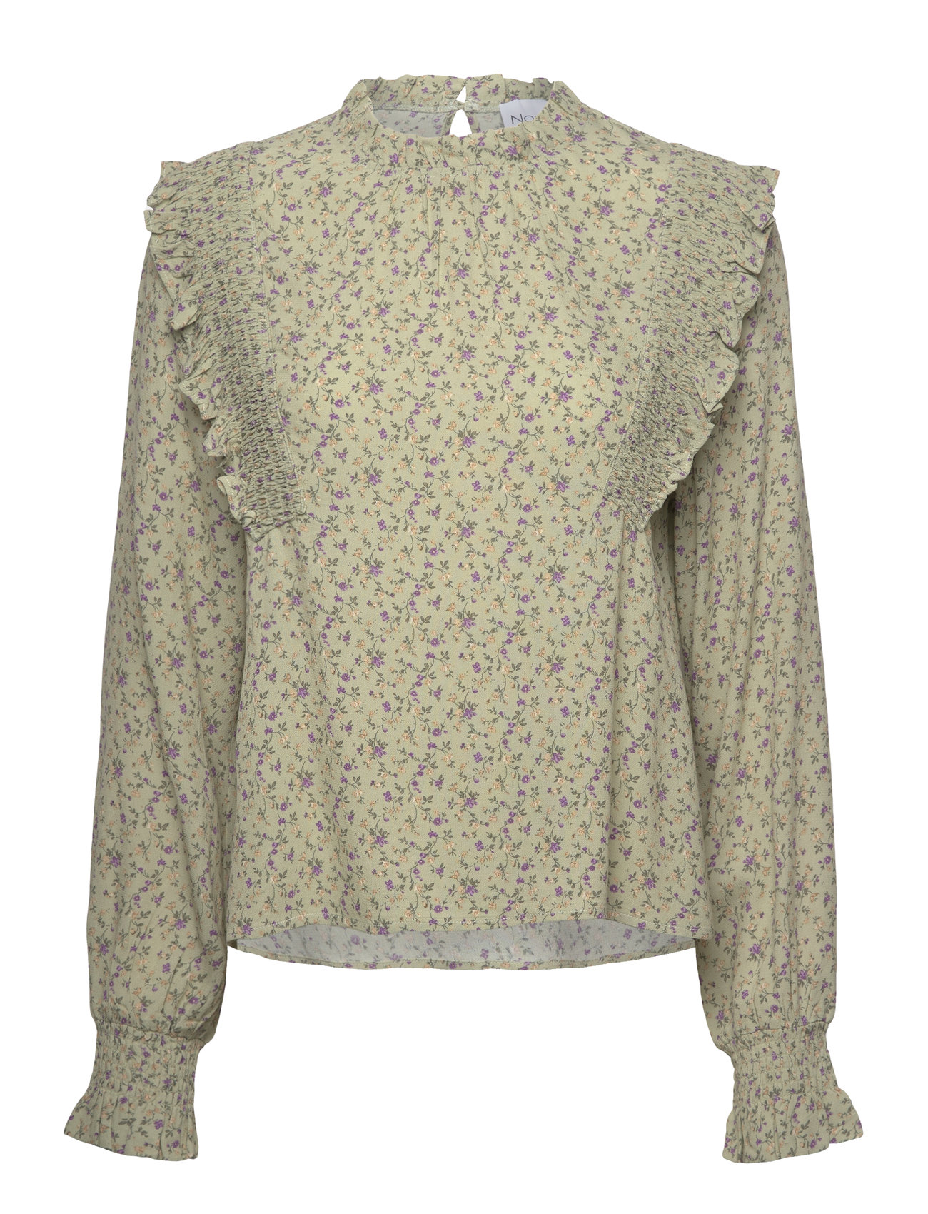 Noella Ruth Blouse, M, Green, Bluser > Langærmede, Dame