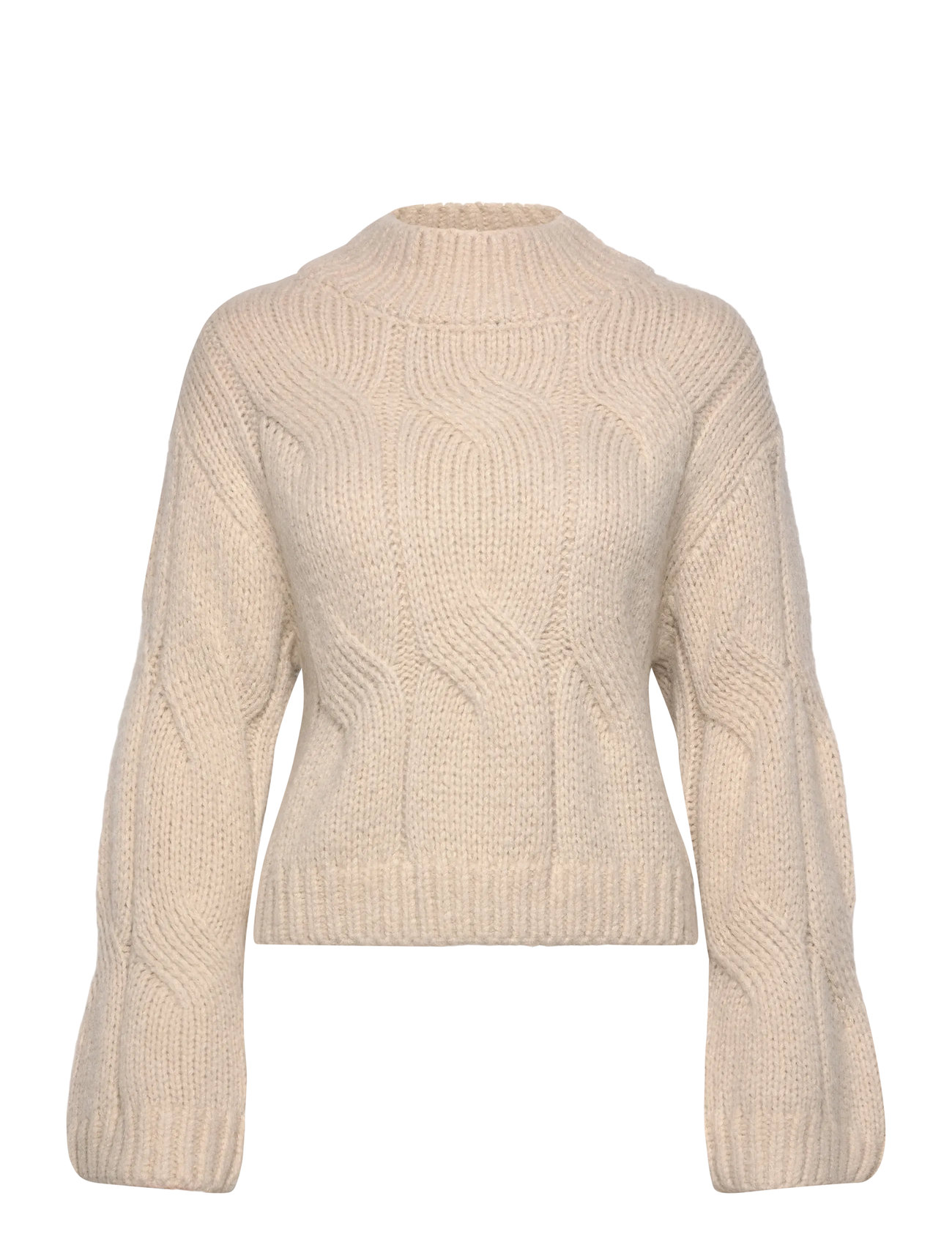 Noella Lynx Knit, S/M, Cream, Strik > Trøjer, Dame