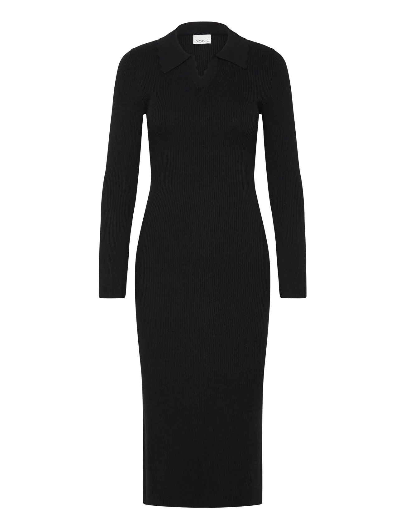 NOELLA Livvy Knit Kleid Schwarz - S - Damen