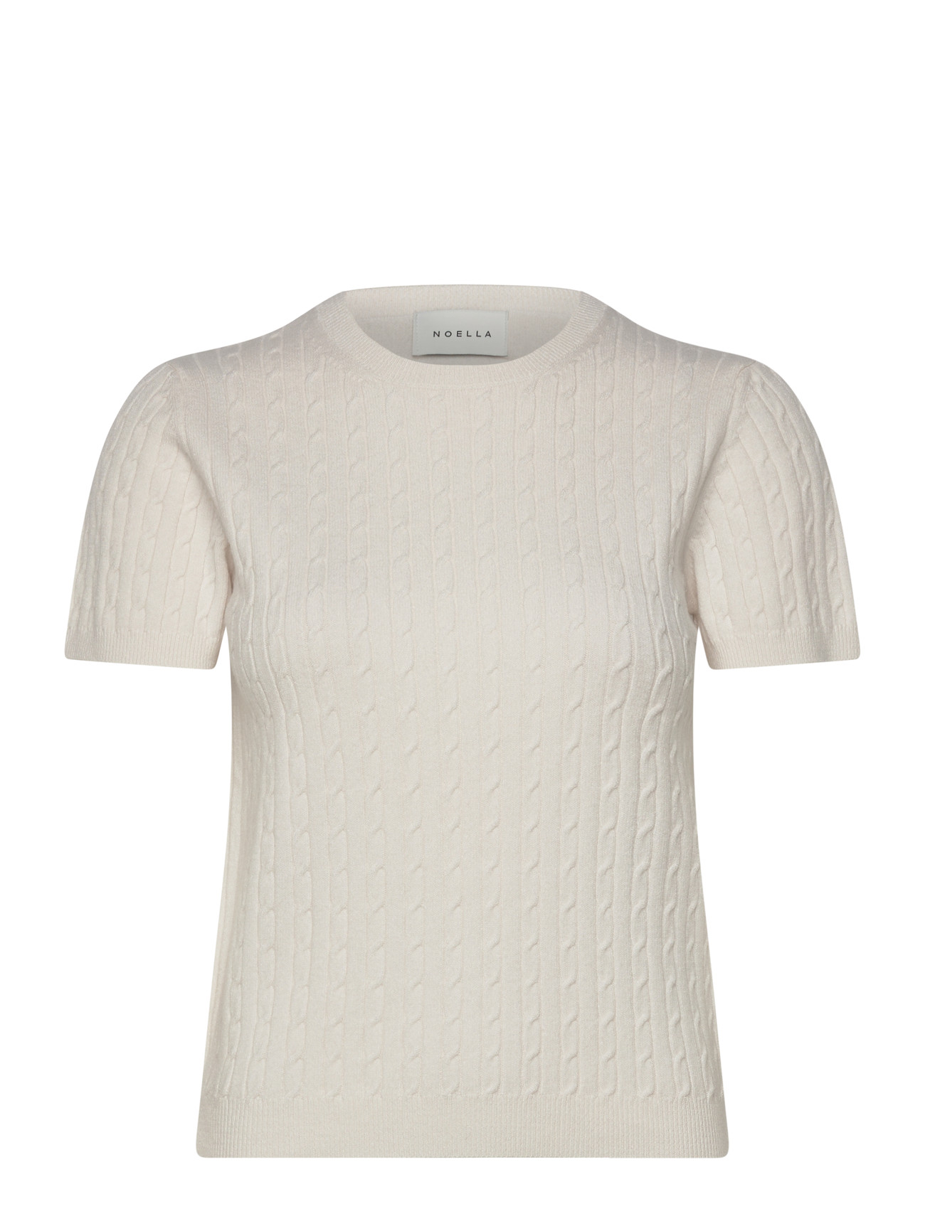 Noella N-Larette Knit, L/XL, White, Strik > Trøjer, Dame