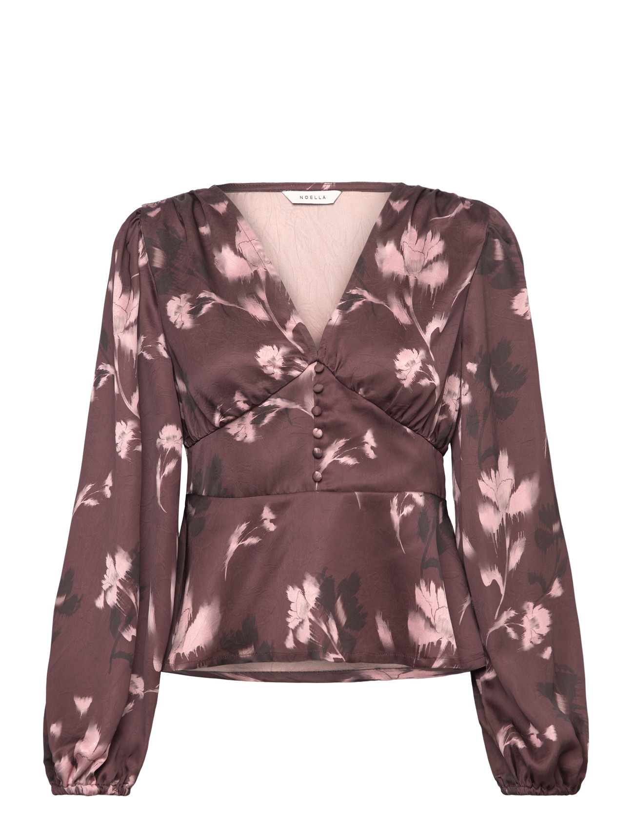 NOELLA N-Lilith Ls Oberteil Burgundy - S - Damen