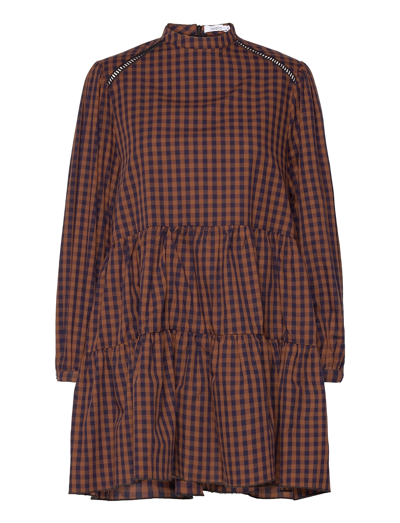 Tif Dress Cotton Poplin Patterned Noella