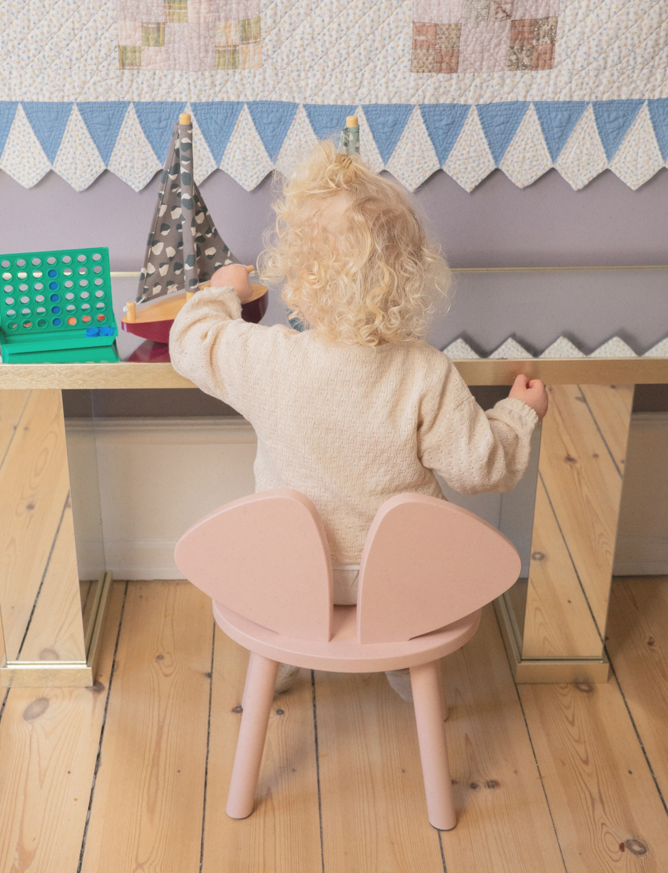Nofred Mouse Børnestol, One Size, Pink, Børneindretning > Møbler, Børn