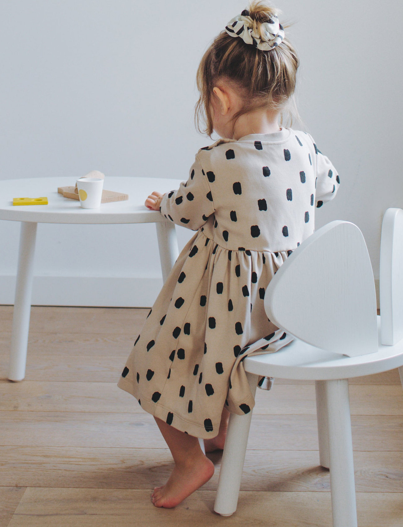 Nofred Mouse Børnebord, 60X46X44.40 cm, White, Børneindretning > Møbler, Børn