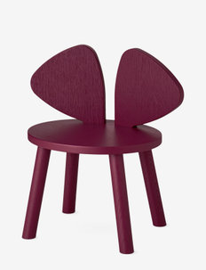 Mouse Chair 2-5 years - krzesła i stołki - burgundy