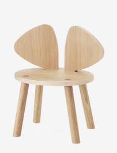 Mouse Chair 2-5 years - chaises et tabourets - oak
