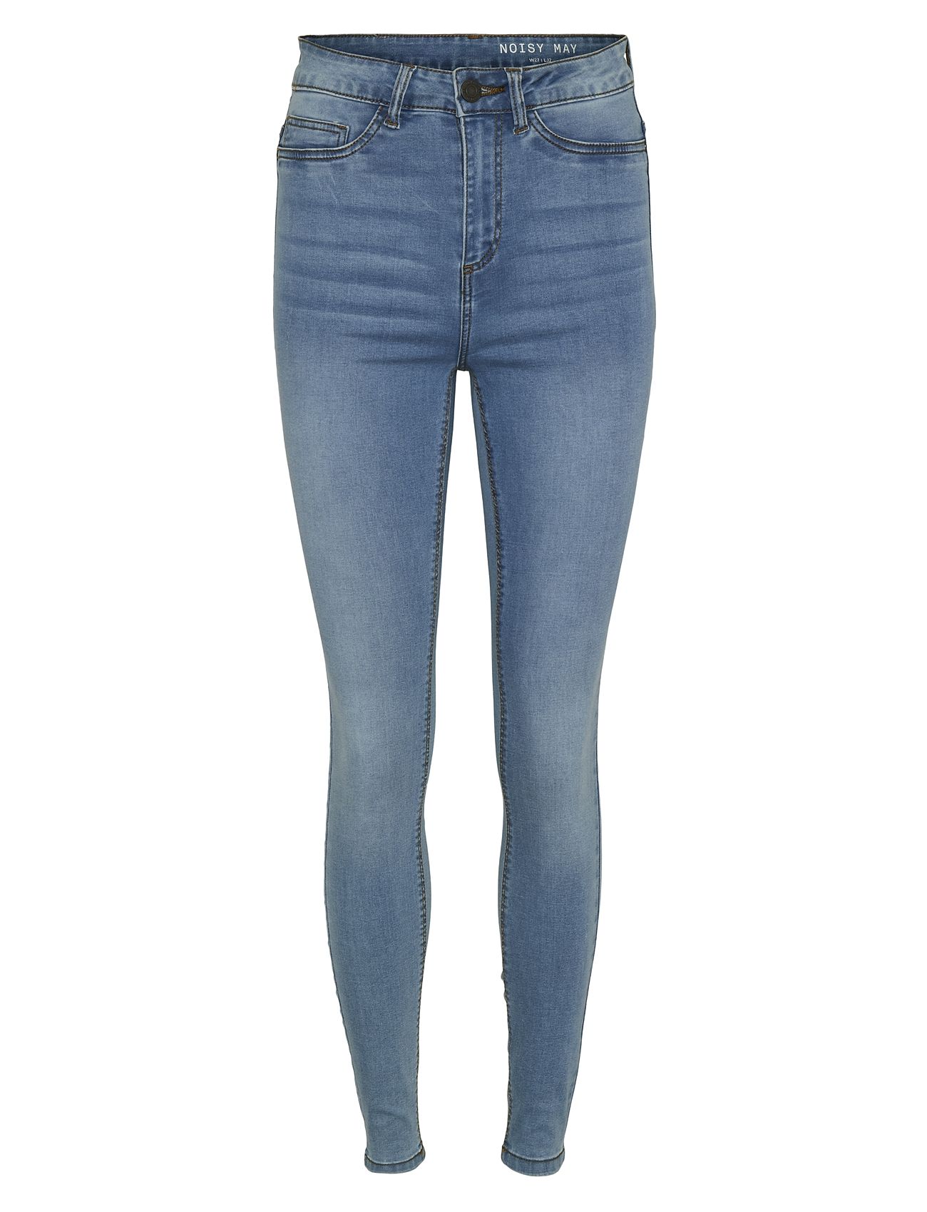Nmcallie Hw Skinny Jean Vi059Lb Fwd Noos Blue NOISY MAY