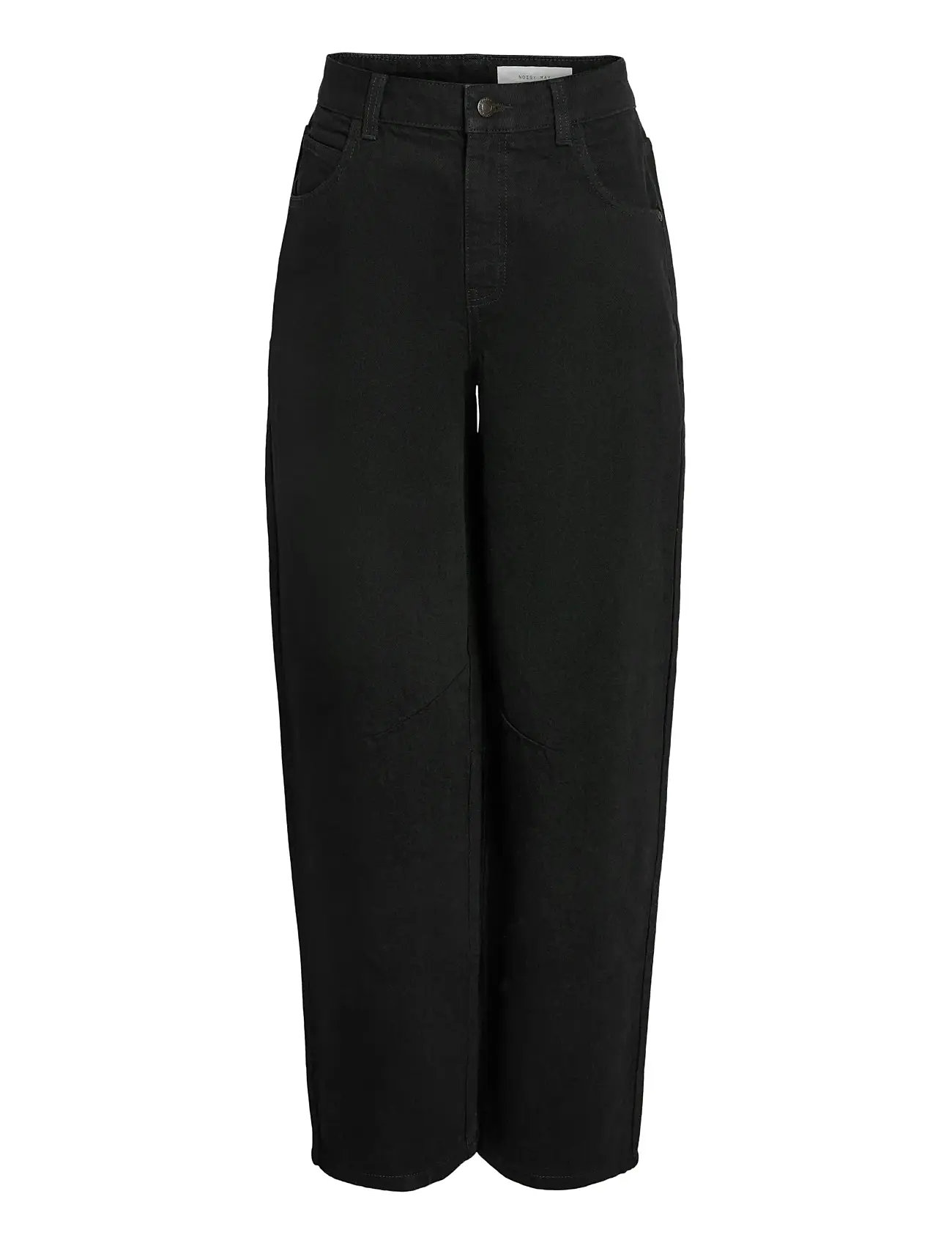 NOISY MAY Nmhazal Hw Barrel Jeans Vi606Bl Noos Schwarz - 30x30 - Damen