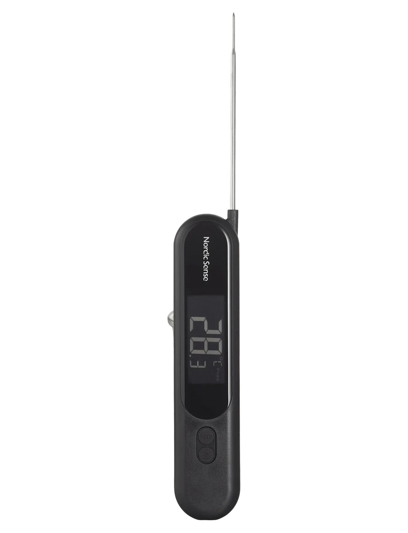 Nordic Sense 2-I-1 Infrarødt Stegetermometer, 17.5X3.5X2 cm x 17.5, Black, Køkkenudstyr > Termometre Og Tidtagere, Unisex