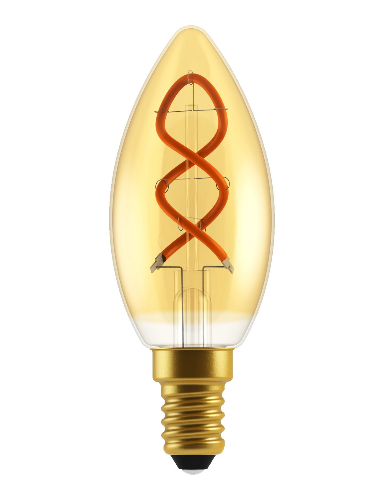 Deco Spiral |E14|Kerte|Guld Home Lighting Lighting Bulbs Gold Nordlux