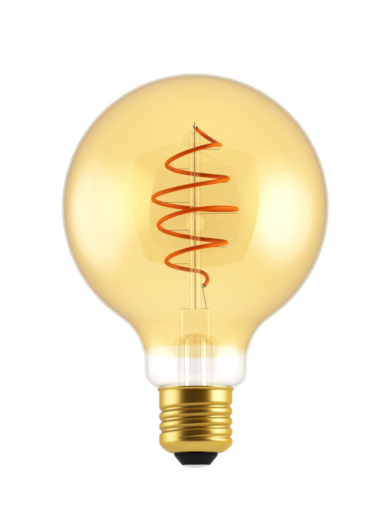 Deco Spiral | E27 |Globe|Guld Home Lighting Lighting Bulbs Gold Nordlux