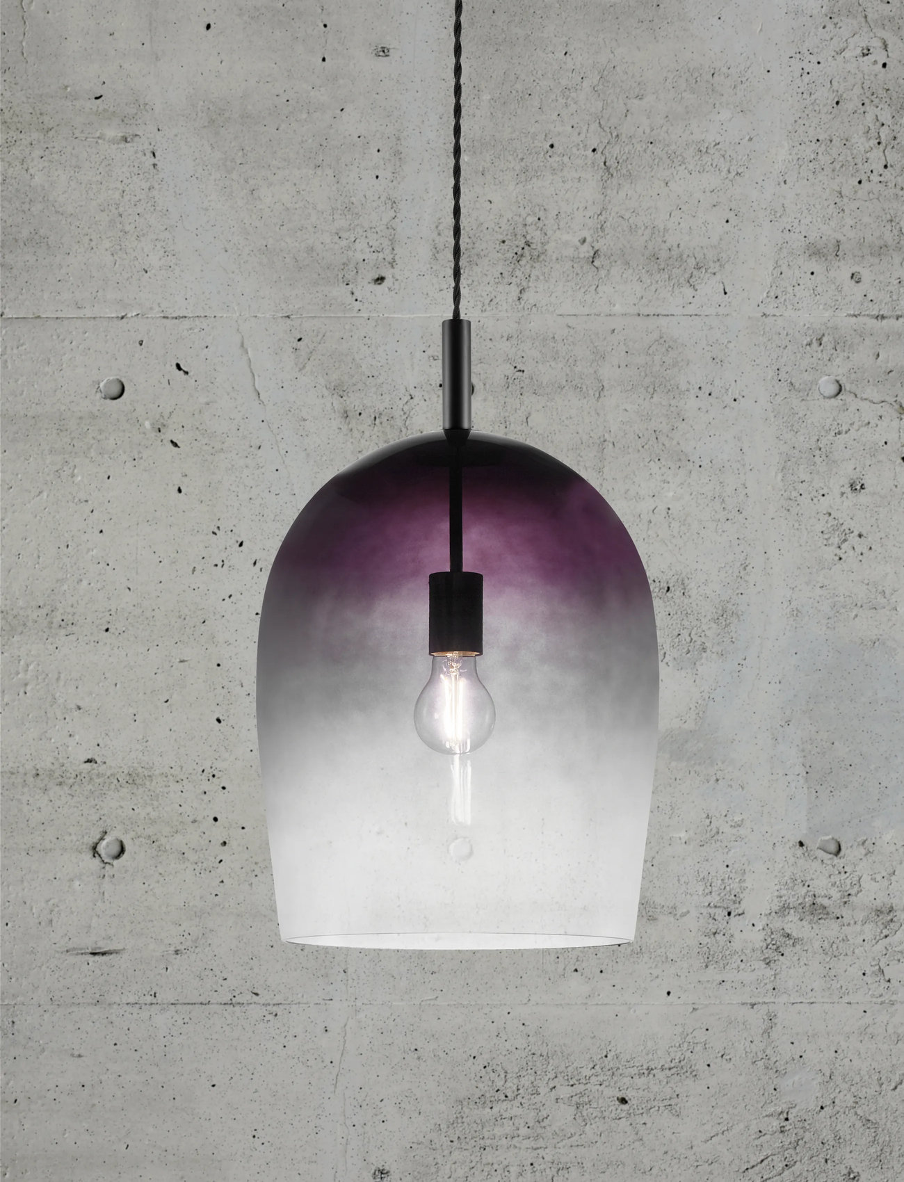 Nordlux Uma 18/Pendant, Ø30 cm, Grey, Loftslamper > Pendellamper, Unisex