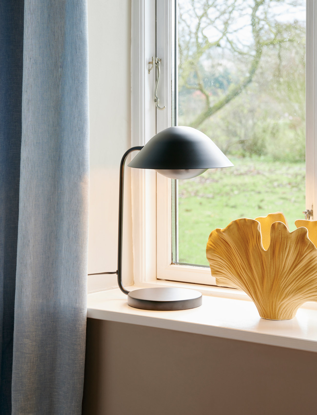 Nordlux Freya | Bordlampe |, One Size, Black, Lamper > Bordlamper, Unisex