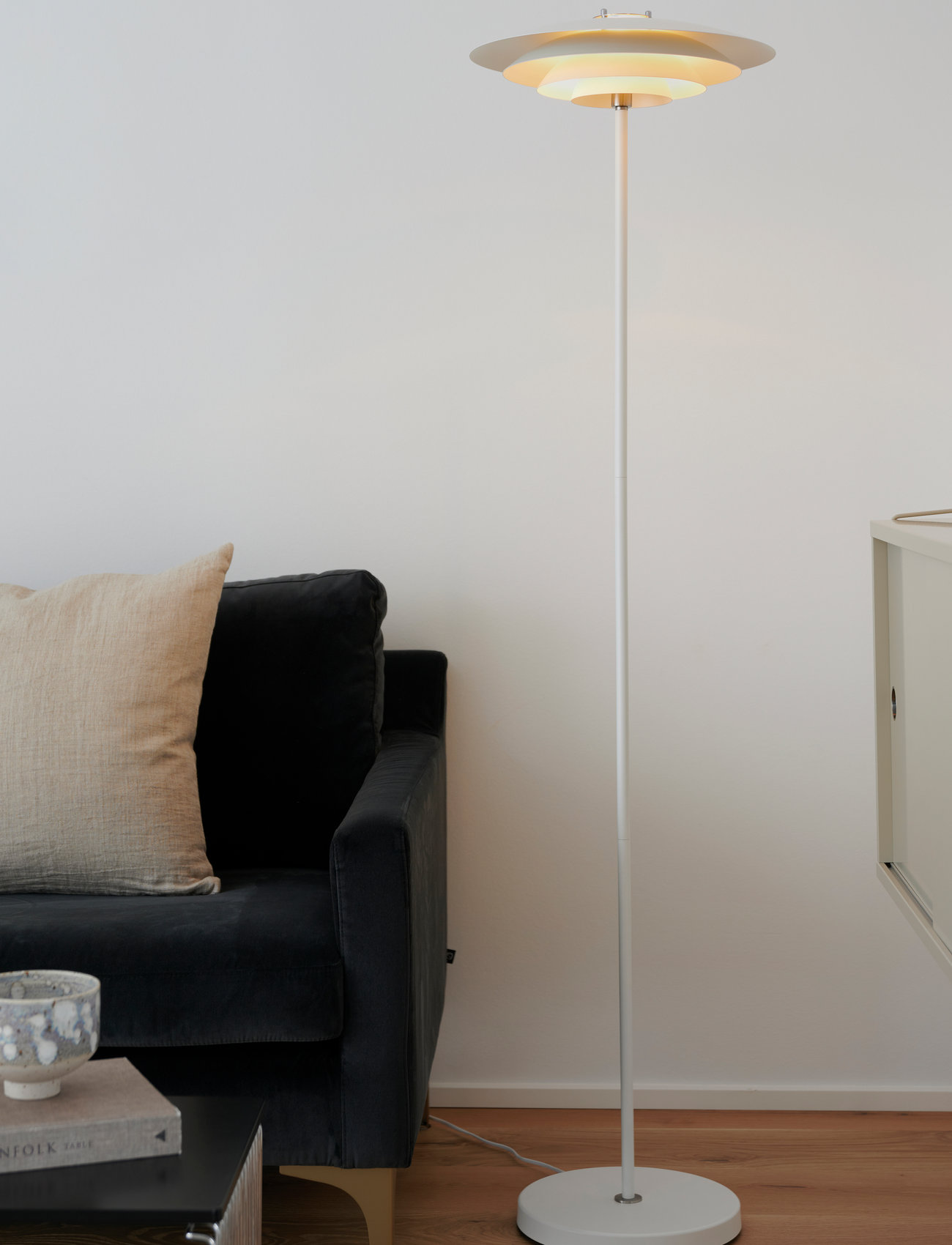 Nordlux Bretagne | Gulvlampe |, One Size, White, Lamper > Gulvlamper, Unisex