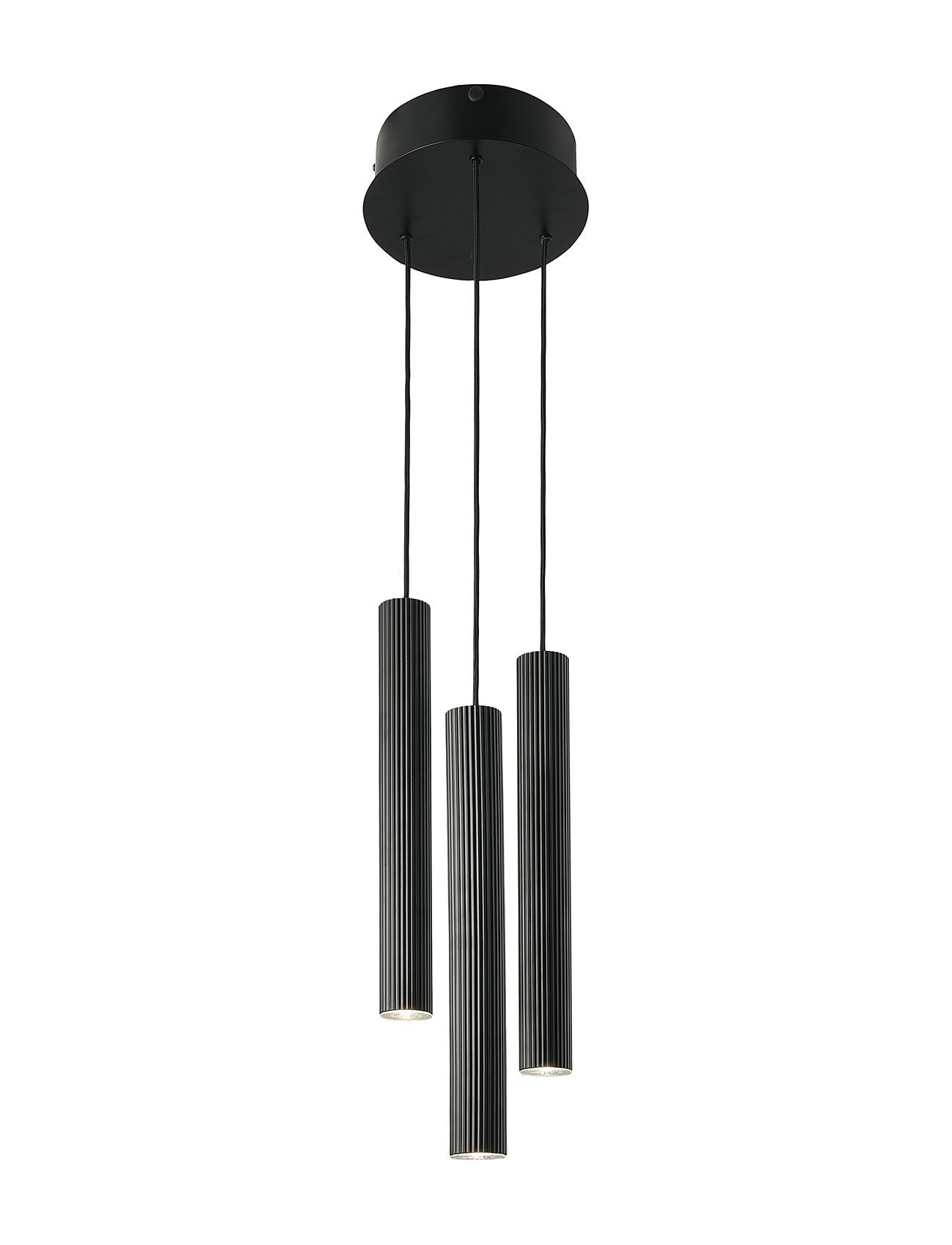 Vico 3-Rondel | Pendel Black Nordlux