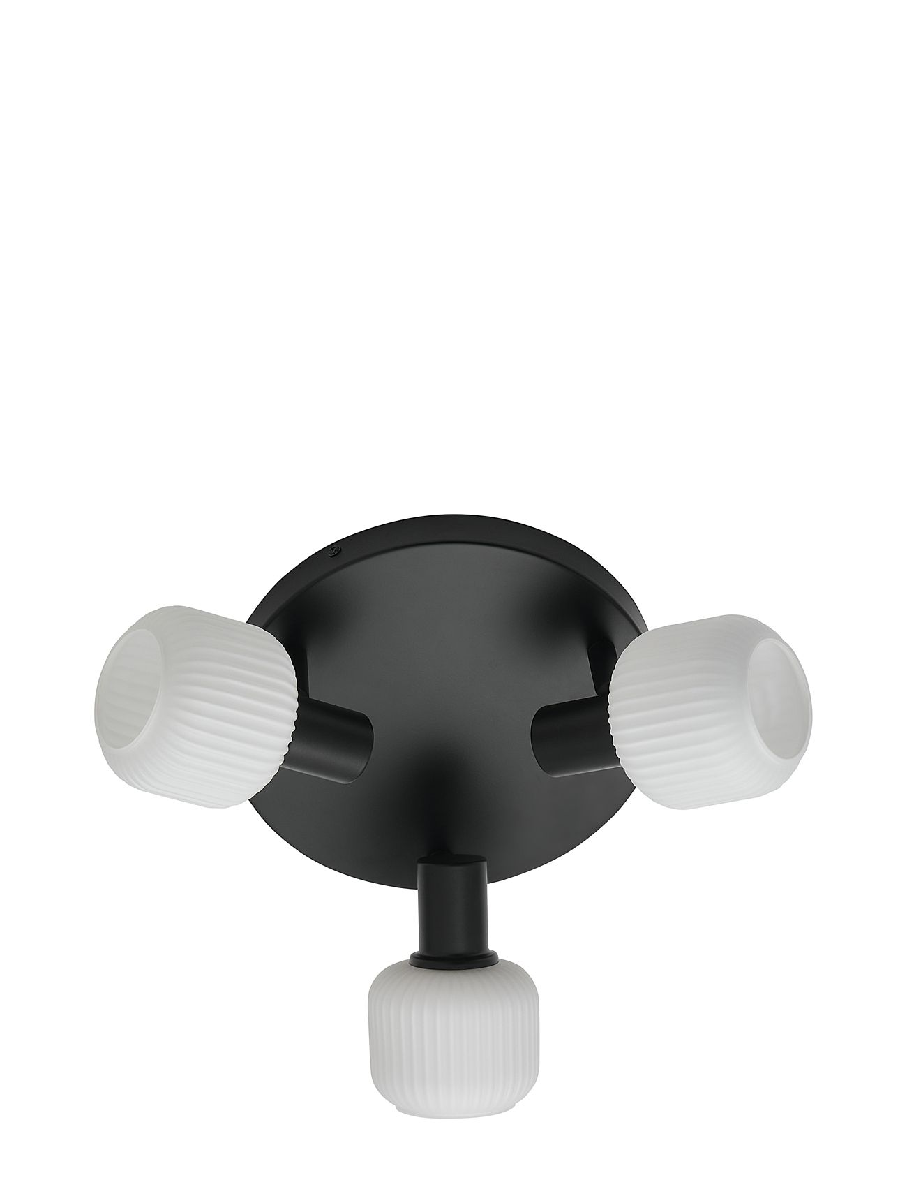 Milford Mini 3-Rondel | Loftlampe Home Lighting Lamps Ceiling Lamps Spotlights Black Nordlux
