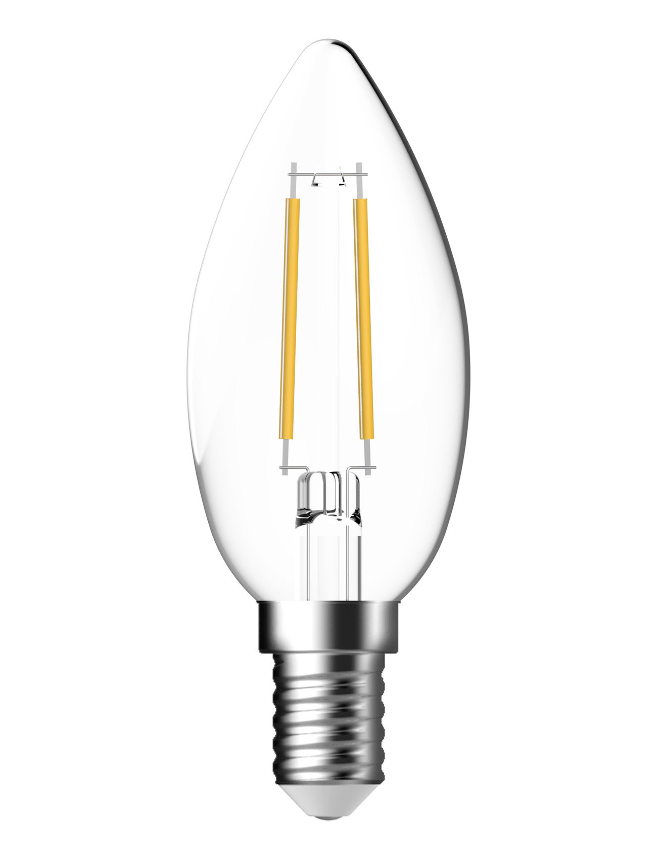 E14 |C35|Fil| 4W|470Lm|Dæmp|Kl Home Lighting Lighting Bulbs Nude Nordlux